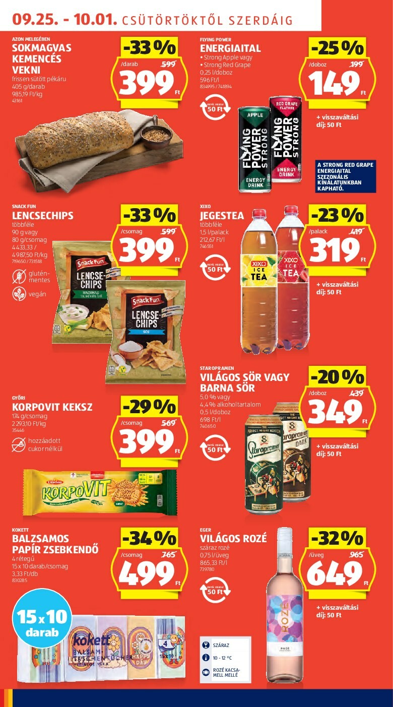 aldi - Aldi akciós újság, érvényes 09.25. - 10.01. - page: 10