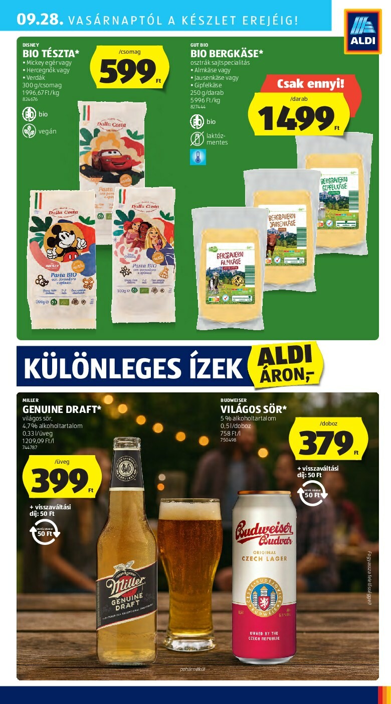 aldi - Aldi akciós újság, érvényes 09.25. - 10.01. - page: 29