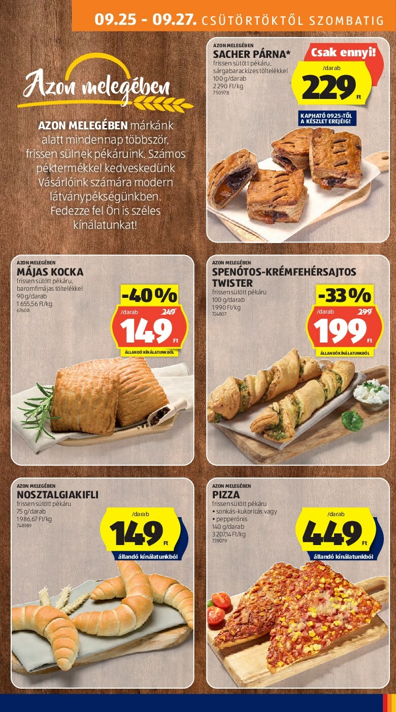 aldi - Aldi akciós újság, érvényes 09.25. - 10.01. - page: 13
