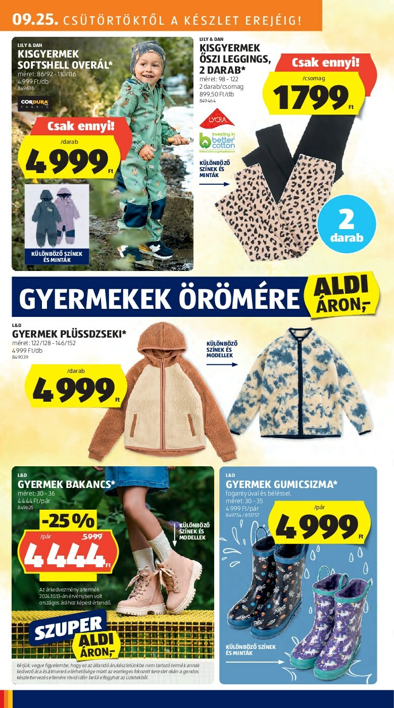 aldi - Aldi akciós újság, érvényes 09.25. - 10.01. - page: 20