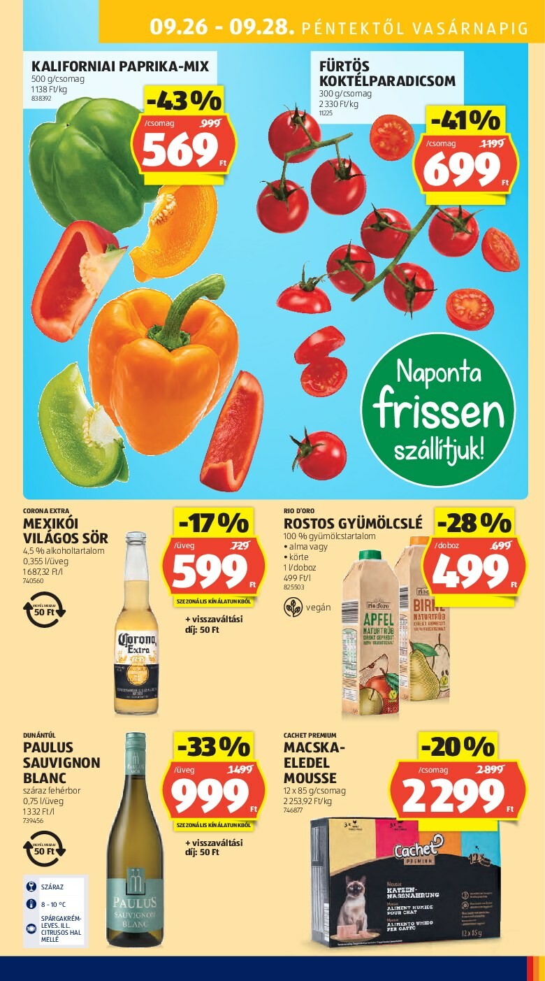 aldi - Aldi akciós újság, érvényes 09.25. - 10.01. - page: 47