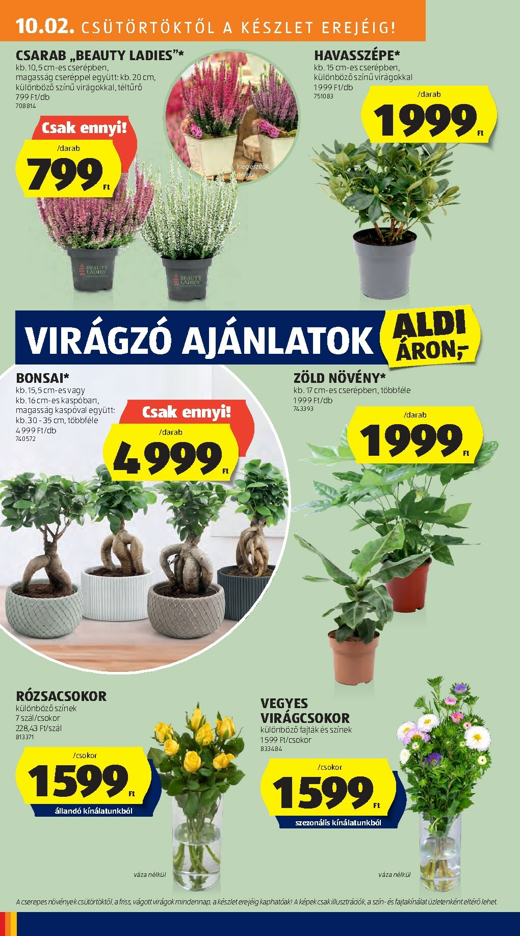 aldi - Aldi - Középső sor termékei akciós újság, érvényes 10.02. - 10.08. - page: 8