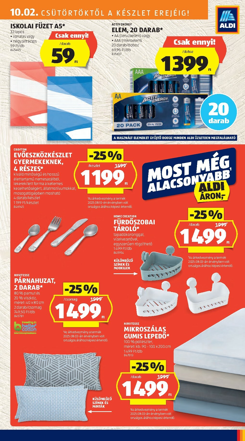 aldi - Aldi akciós újság, érvényes 10.02. - 10.08. - page: 21