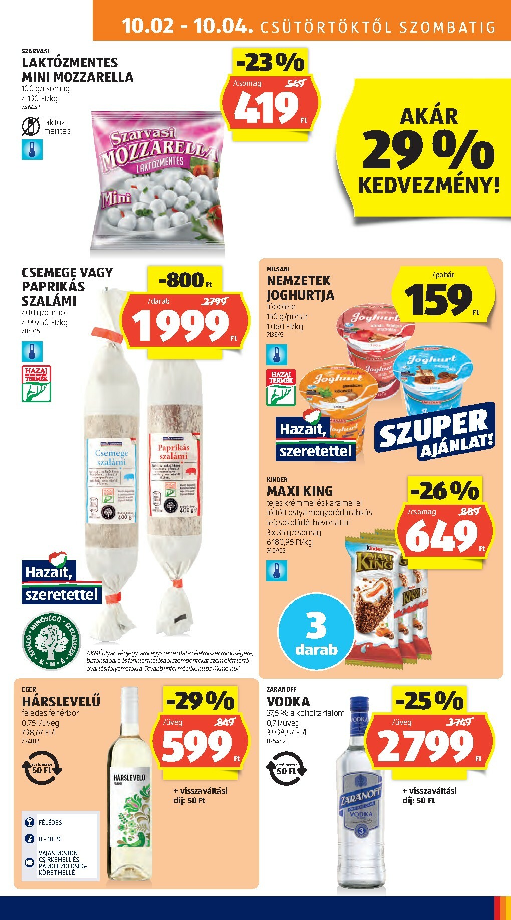 aldi - Aldi akciós újság, érvényes 10.02. - 10.08. - page: 11
