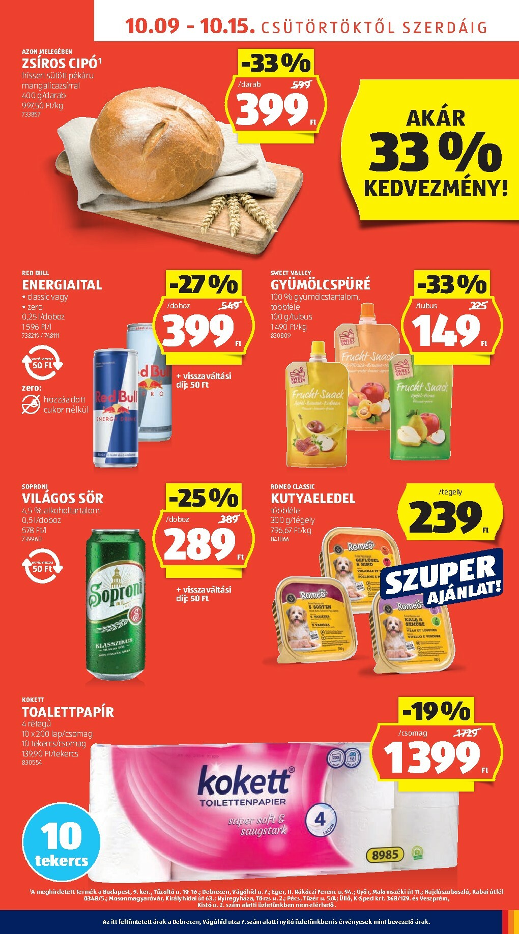 aldi - Aldi akciós újság, érvényes 10.09. - 10.15. - page: 9