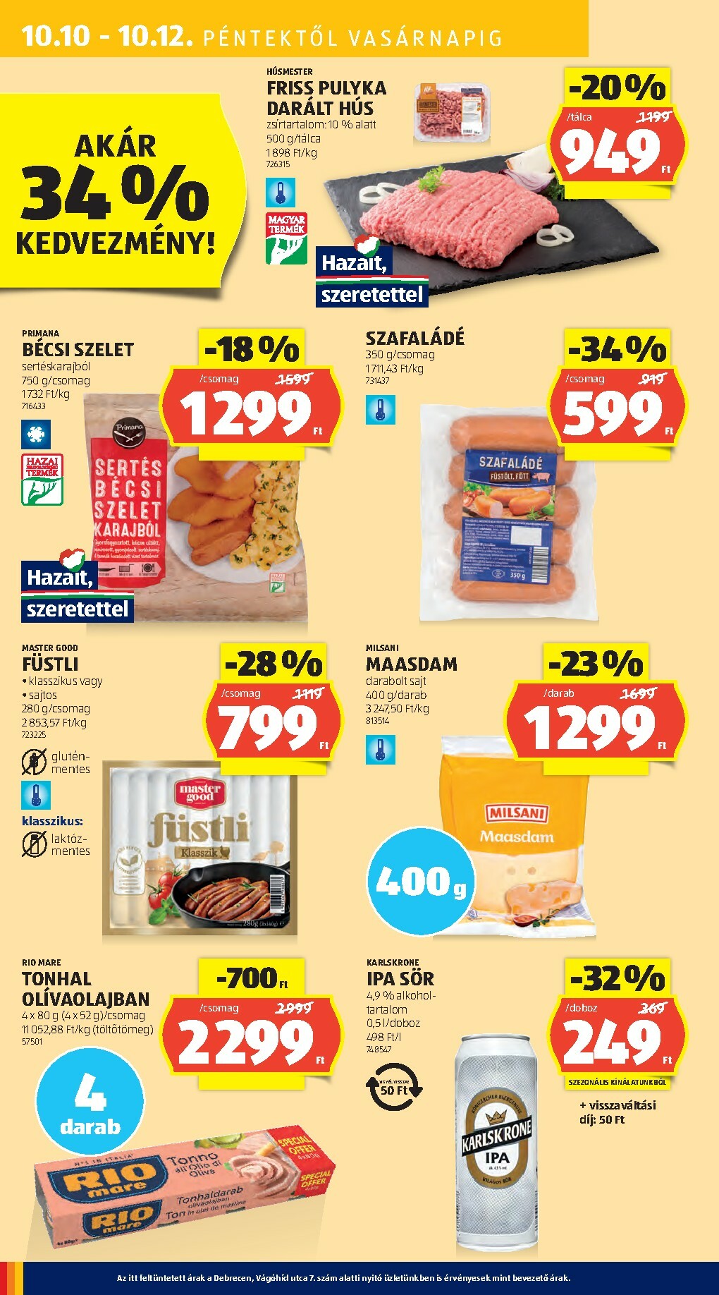 aldi - Aldi akciós újság, érvényes 10.09. - 10.15. - page: 44