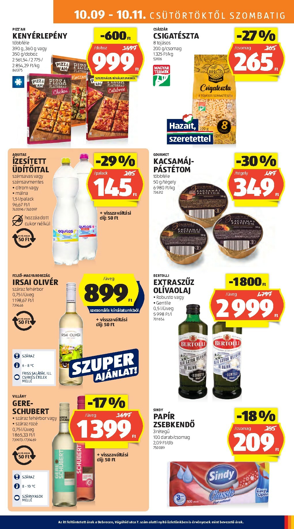 aldi - Aldi akciós újság, érvényes 10.09. - 10.15. - page: 13