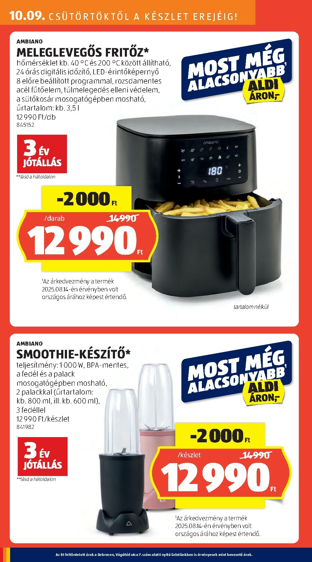 aldi - Aldi akciós újság, érvényes 10.09. - 10.15. - page: 4