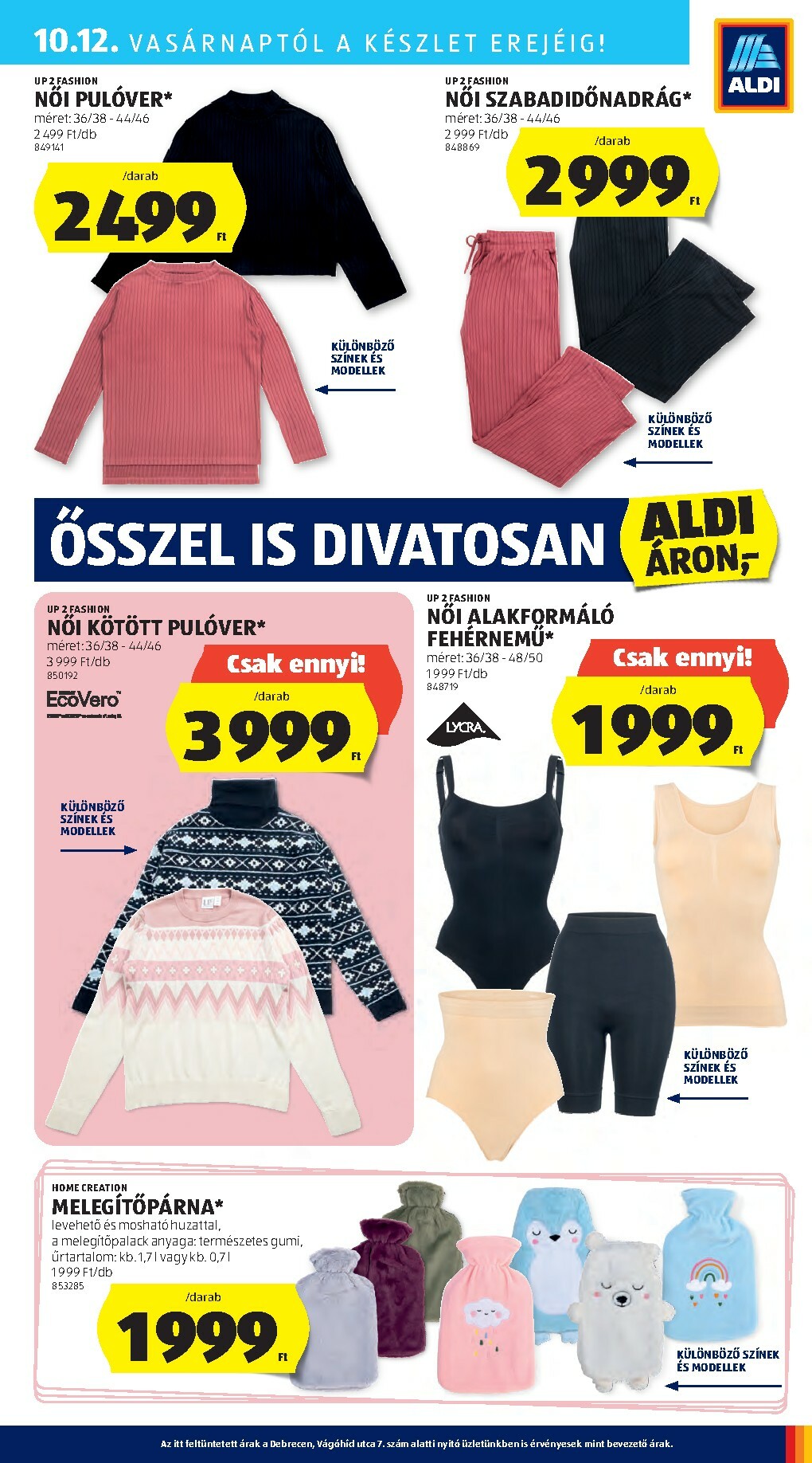 aldi - Aldi - ALDI Középső sor termékei akciós újság, érvényes 10.09. - 10.15. - page: 7