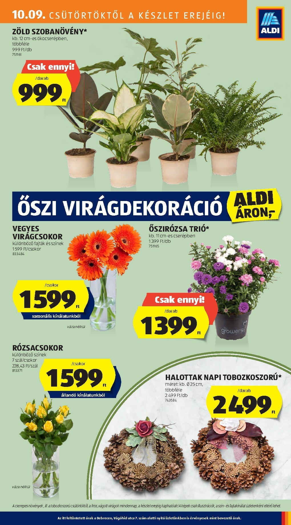 aldi - Aldi - ALDI Középső sor termékei akciós újság, érvényes 10.09. - 10.15. - page: 3