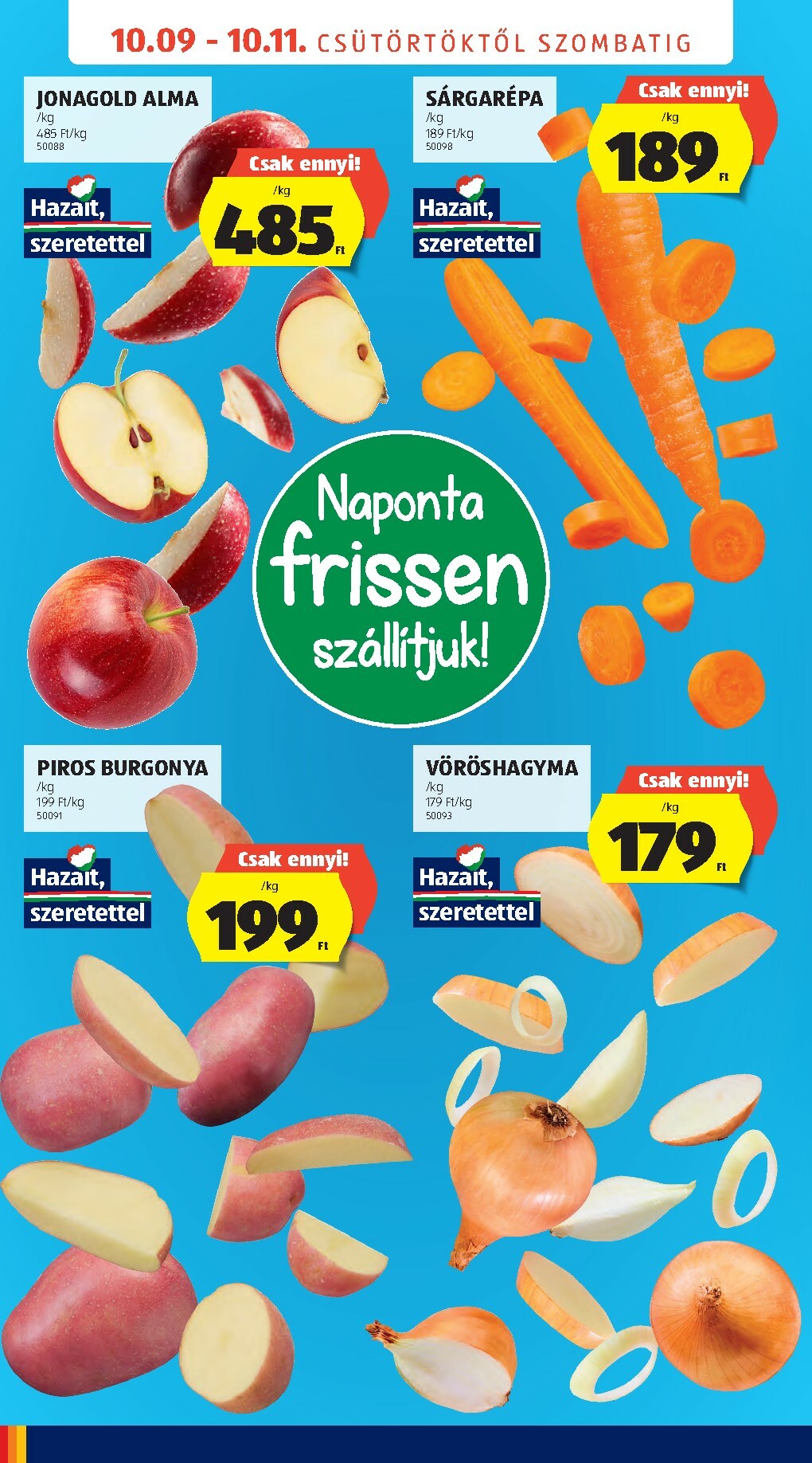 aldi - Aldi - Üzletnyitás: Debrecen, akciós újság, érvényes 10.09. - 10.11. - page: 8