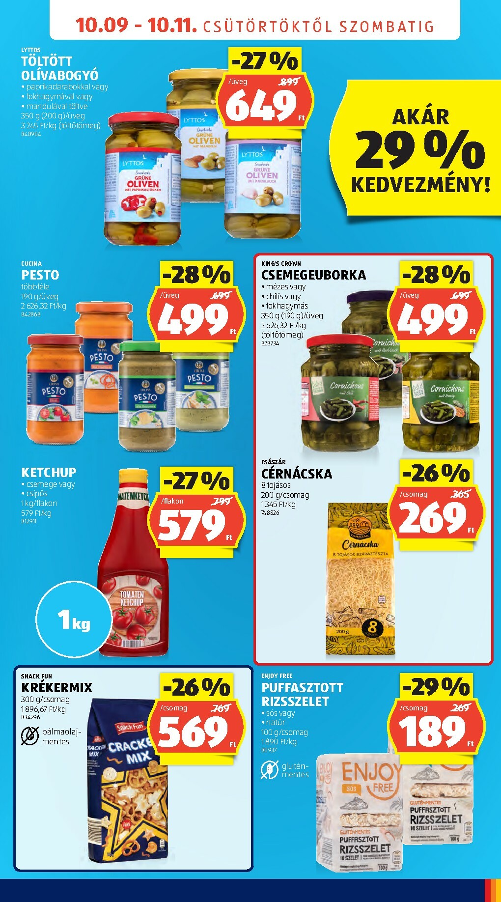 aldi - Aldi - Üzletnyitás: Debrecen, akciós újság, érvényes 10.09. - 10.11. - page: 3