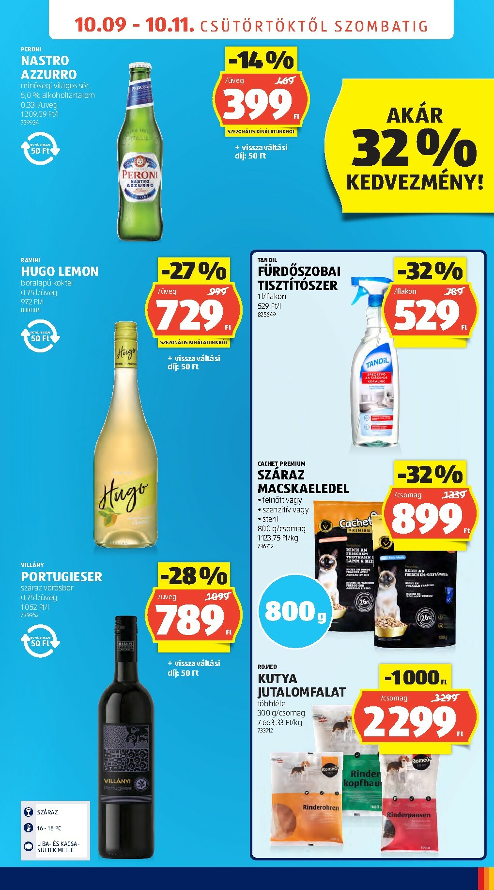 aldi - Aldi - Üzletnyitás: Debrecen, akciós újság, érvényes 10.09. - 10.11. - page: 5