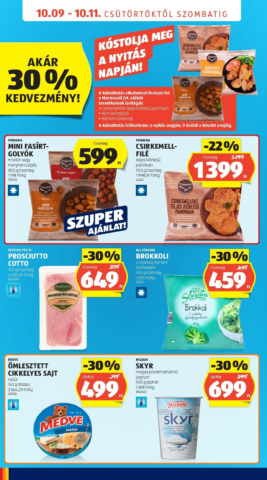 aldi - Aldi - Üzletnyitás: Debrecen, akciós újság, érvényes 10.09. - 10.11. - page: 2
