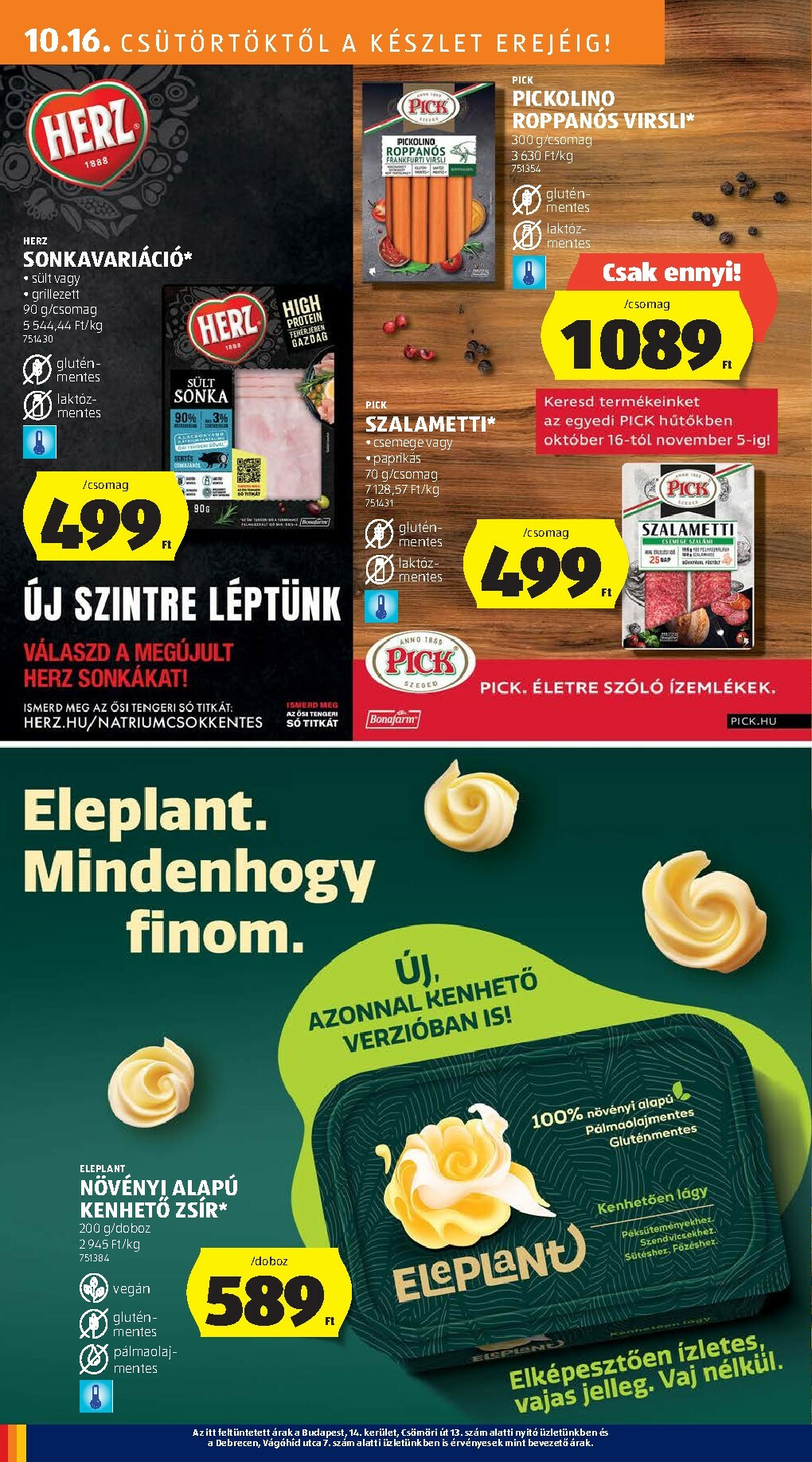 aldi - Aldi akciós újság, érvényes 10.16. - 10.22. - page: 16 aldi - Aldi akciós újság, érvényes 10.16. - 10.22. - page: 16