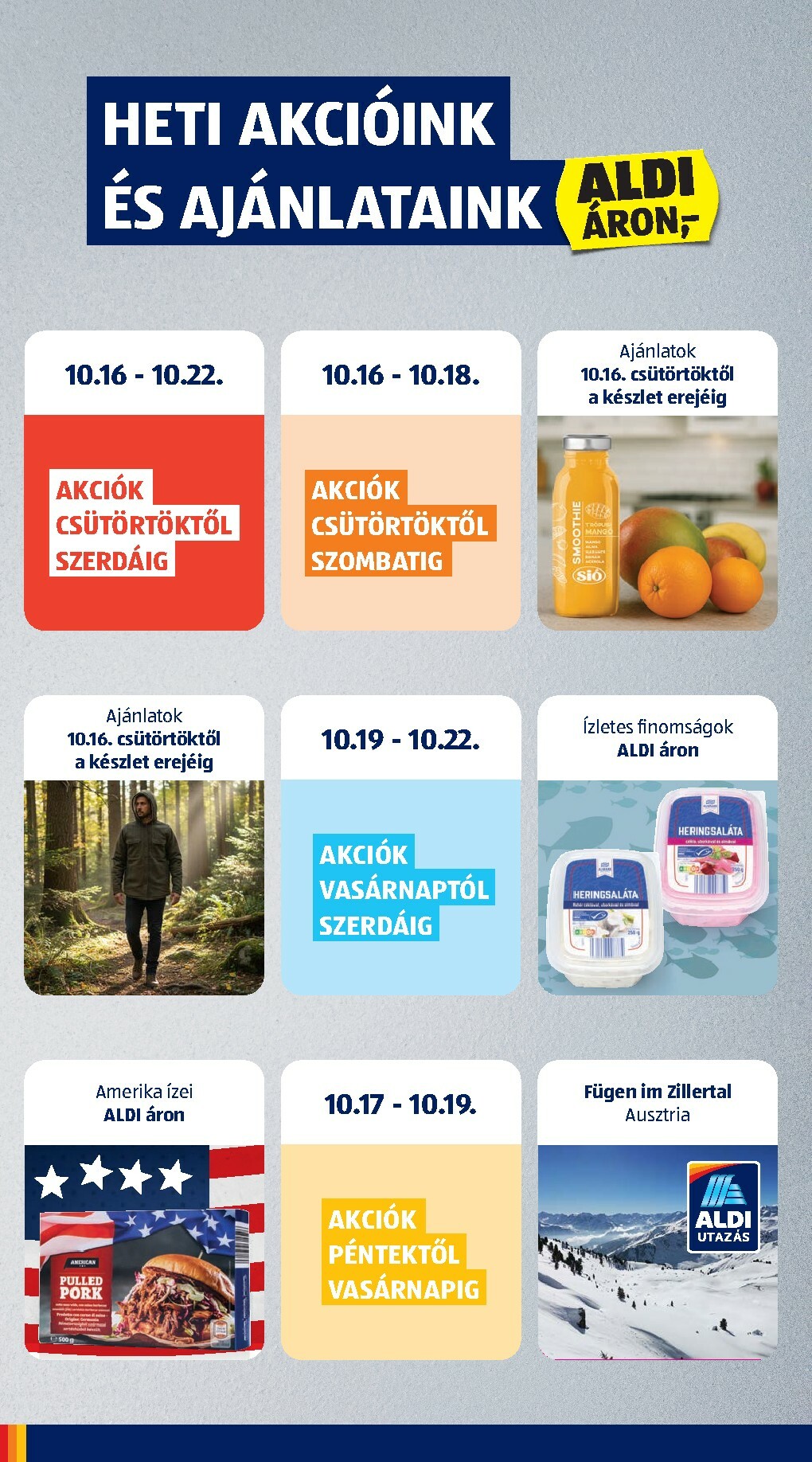 aldi - Aldi akciós újság, érvényes 10.16. - 10.22. - page: 2 aldi - Aldi akciós újság, érvényes 10.16. - 10.22. - page: 2