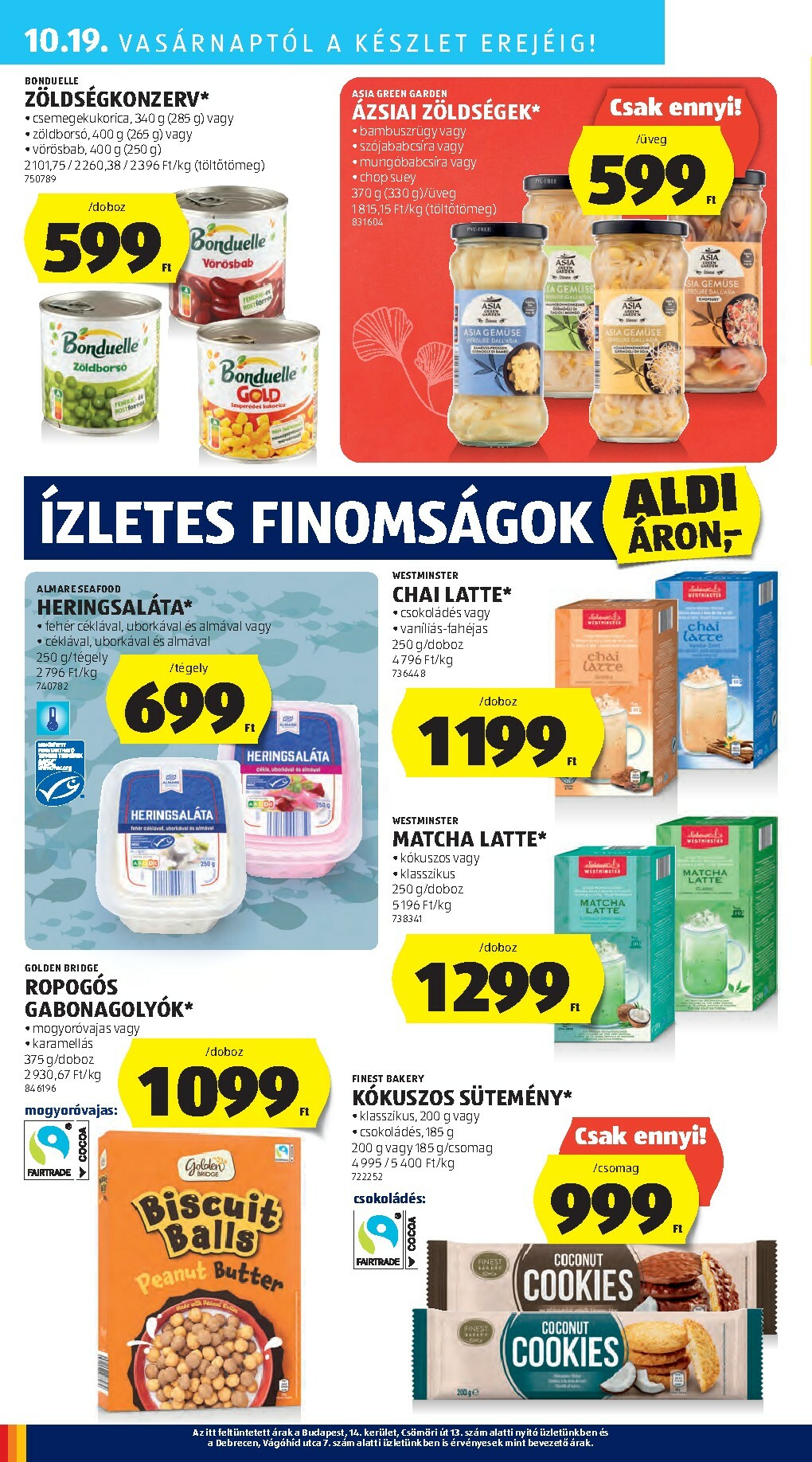 aldi - Aldi akciós újság, érvényes 10.16. - 10.22. - page: 36 aldi - Aldi akciós újság, érvényes 10.16. - 10.22. - page: 36