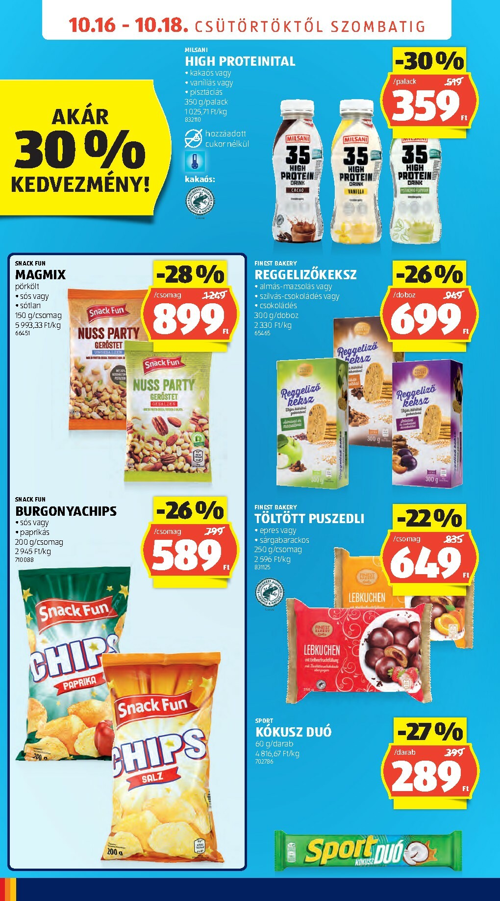 aldi - Aldi - Üzletnyitás: Budapest, akciós újság, érvényes 10.16. - 10.18. - page: 4