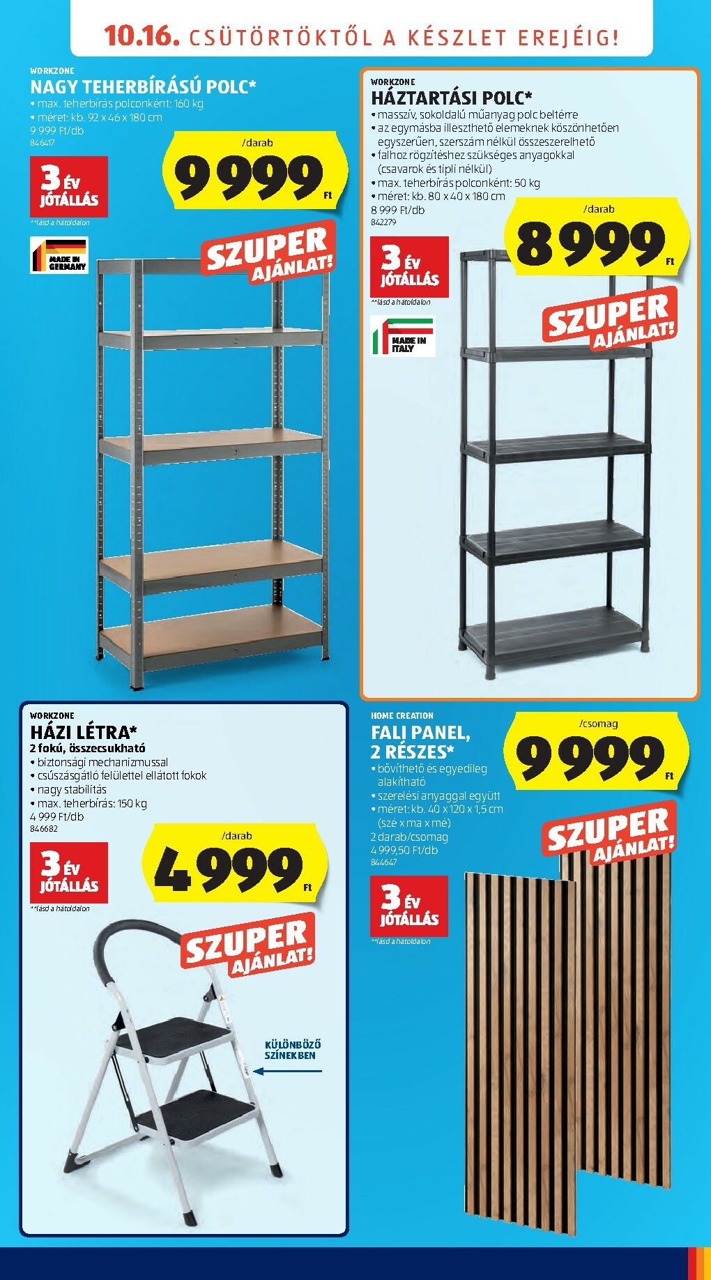 aldi - Aldi - Üzletnyitás: Budapest, akciós újság, érvényes 10.16. - 10.18. - page: 11