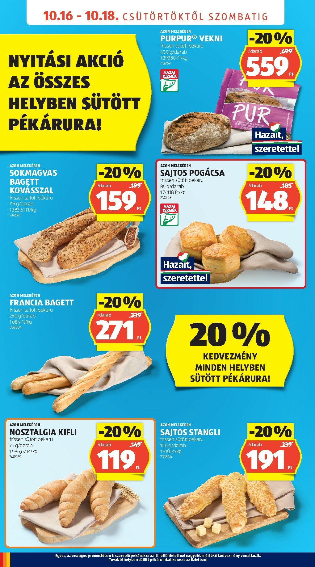 aldi - Aldi - Üzletnyitás: Budapest, akciós újság, érvényes 10.16. - 10.18. - page: 6