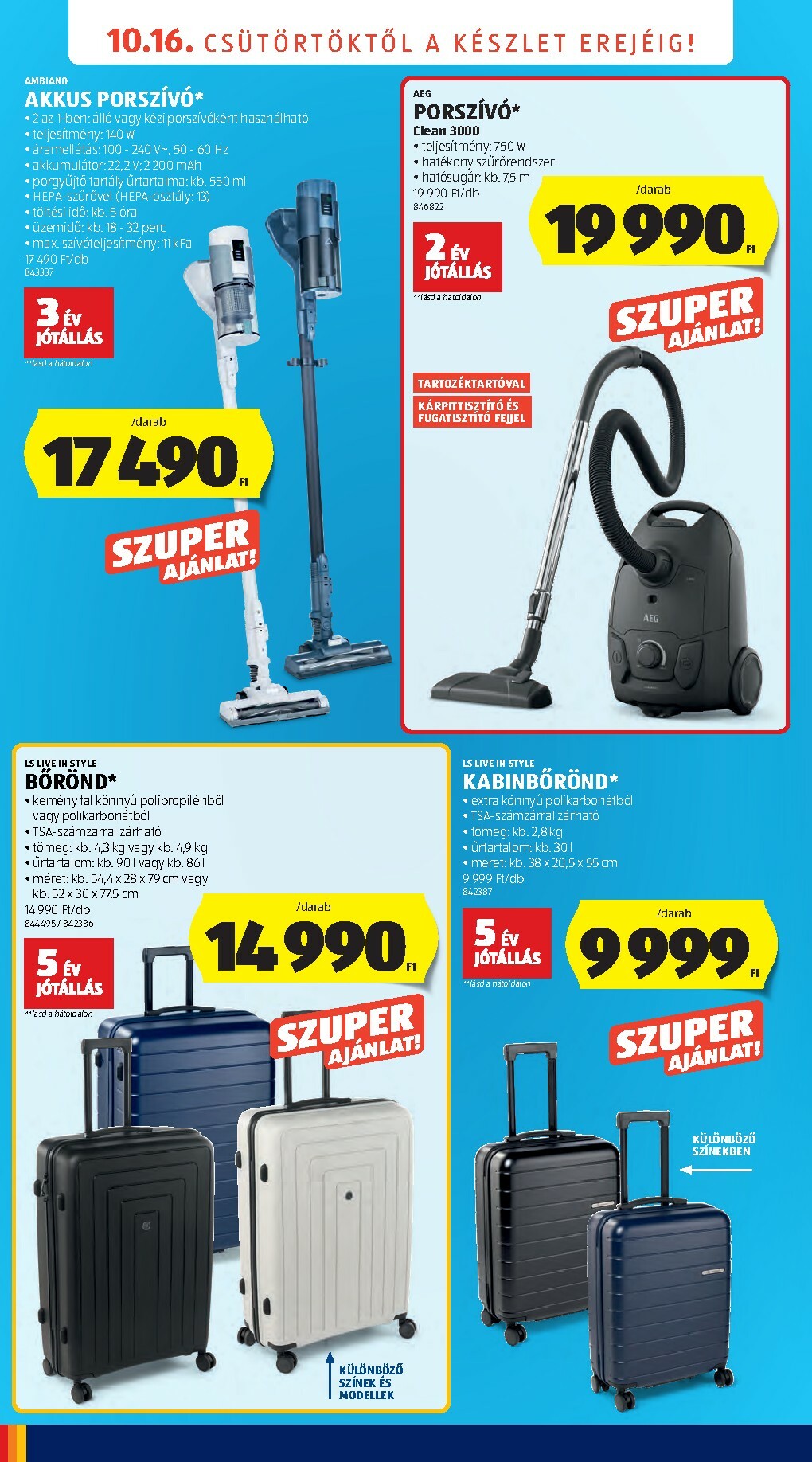aldi - Aldi - Üzletnyitás: Budapest, akciós újság, érvényes 10.16. - 10.18. - page: 14