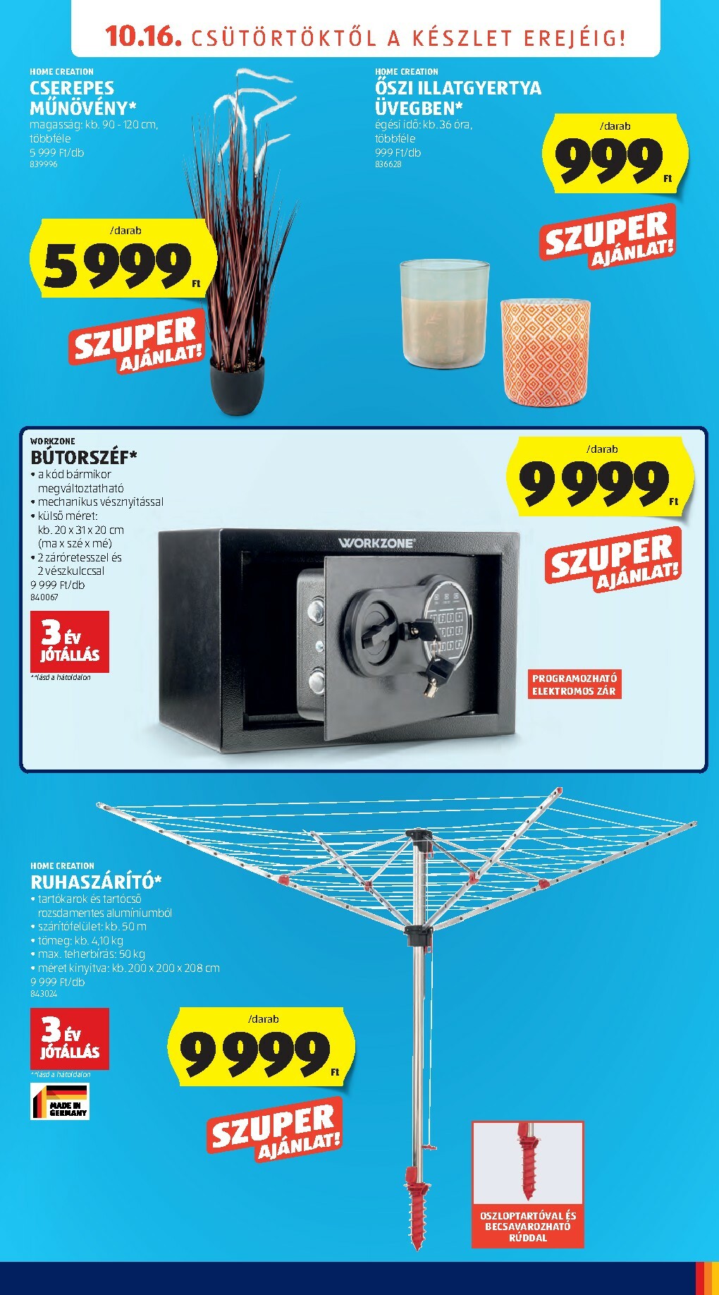 aldi - Aldi - Üzletnyitás: Budapest, akciós újság, érvényes 10.16. - 10.18. - page: 15