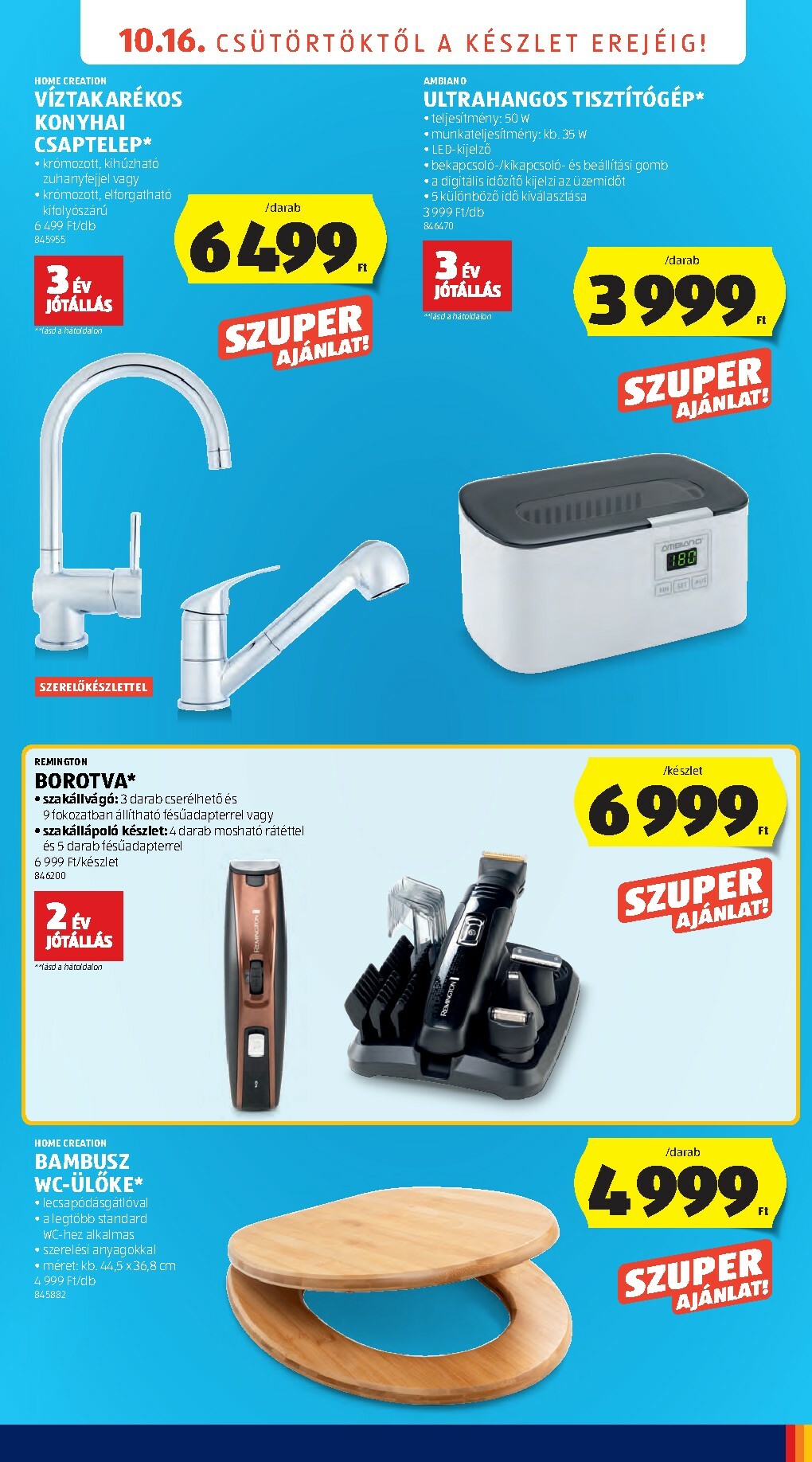 aldi - Aldi - Üzletnyitás: Budapest, akciós újság, érvényes 10.16. - 10.18. - page: 17