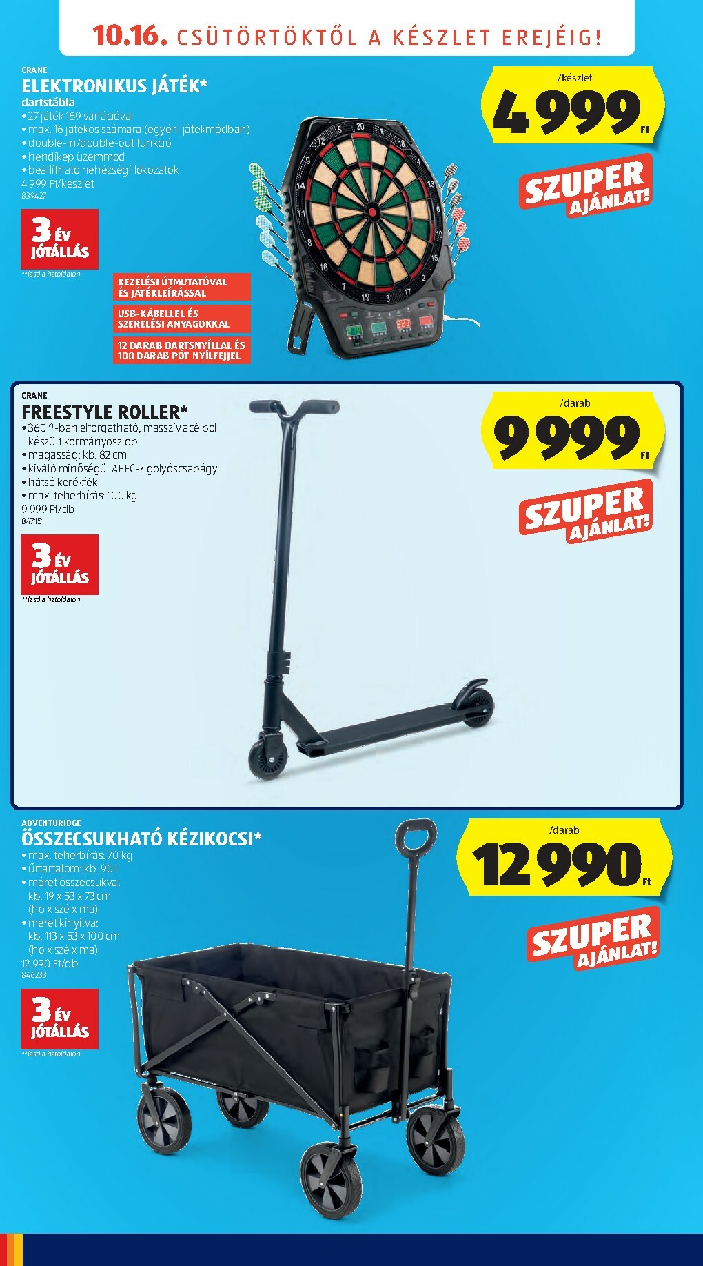 aldi - Aldi - Üzletnyitás: Budapest, akciós újság, érvényes 10.16. - 10.18. - page: 20