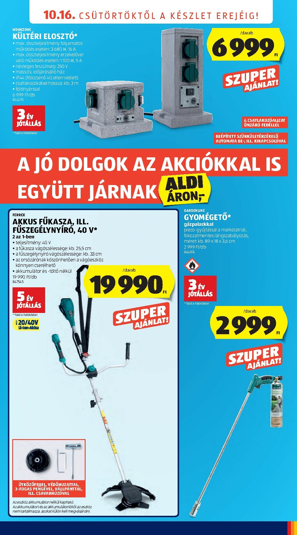 aldi - Aldi - Üzletnyitás: Budapest, akciós újság, érvényes 10.16. - 10.18. - page: 9