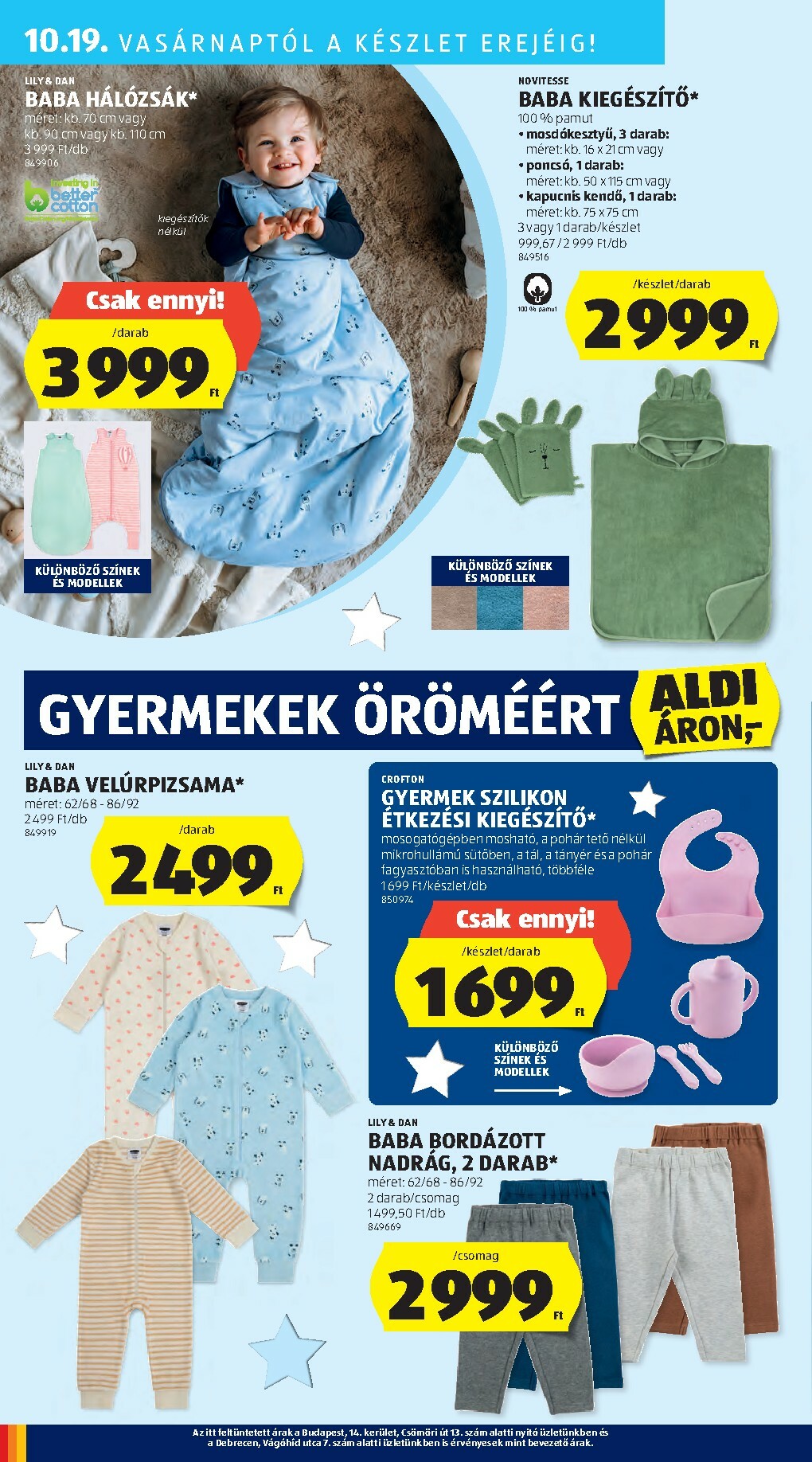 aldi - Aldi - Középső sor termékei akciós újság, érvényes 10.16. - 10.22. - page: 10