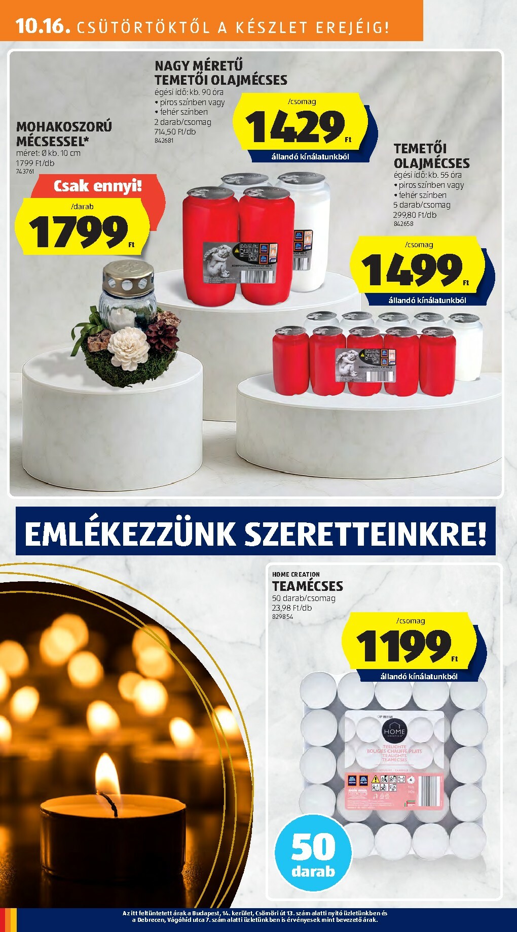 aldi - Aldi - Középső sor termékei akciós újság, érvényes 10.16. - 10.22. - page: 6