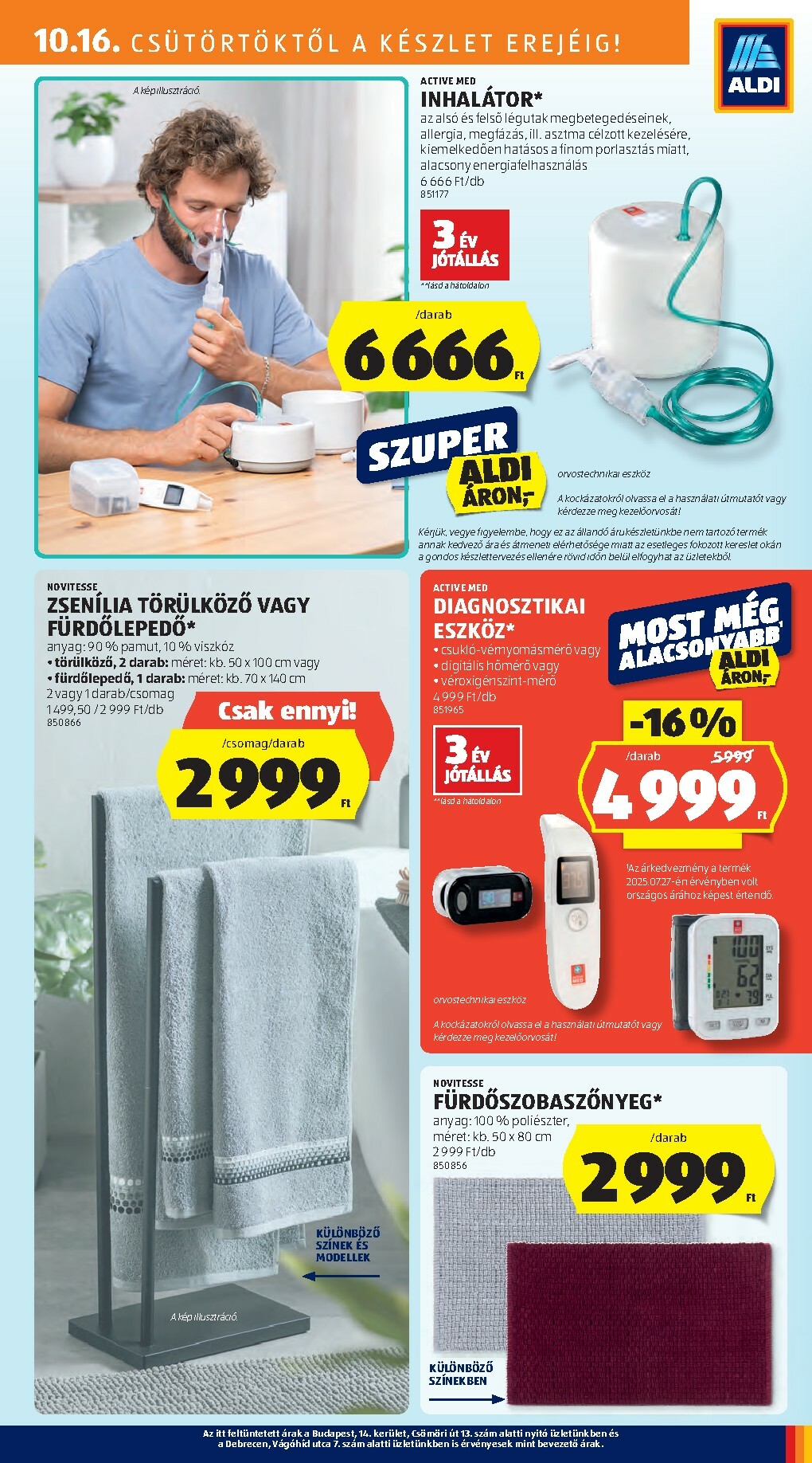 aldi - Aldi - Középső sor termékei akciós újság, érvényes 10.16. - 10.22. - page: 3