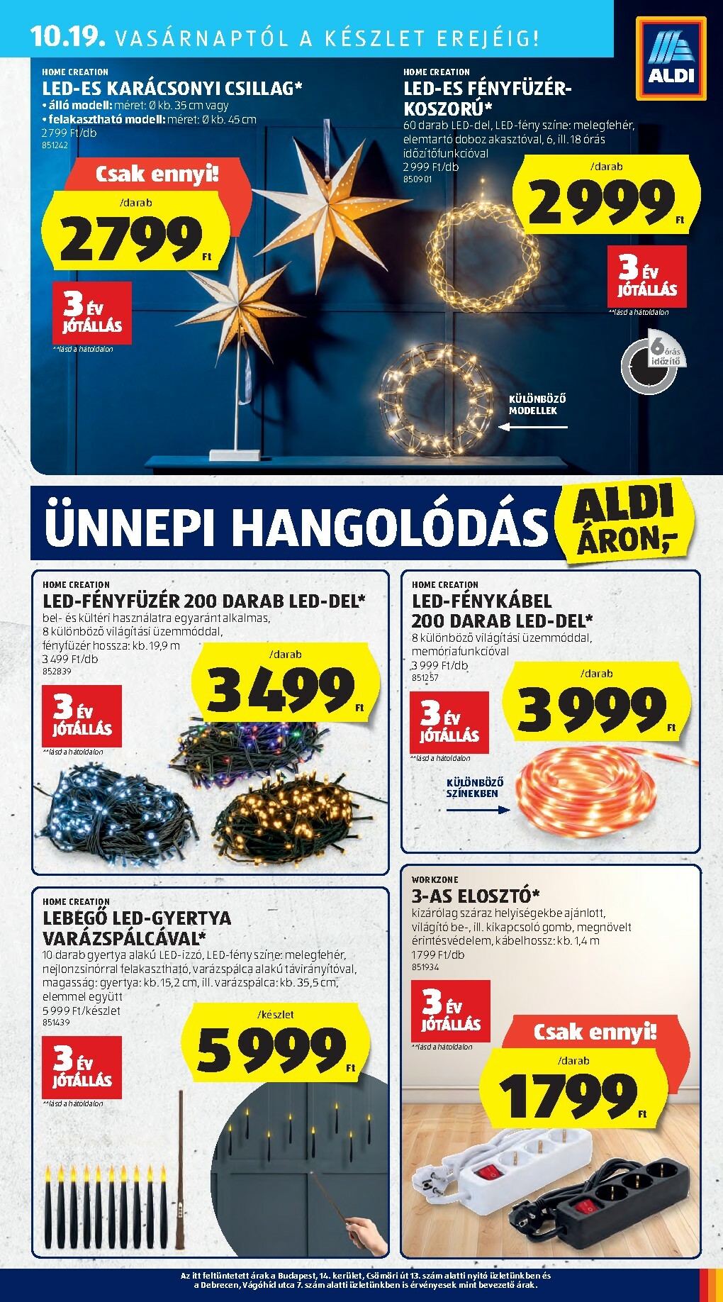 aldi - Aldi - Középső sor termékei akciós újság, érvényes 10.16. - 10.22. - page: 9