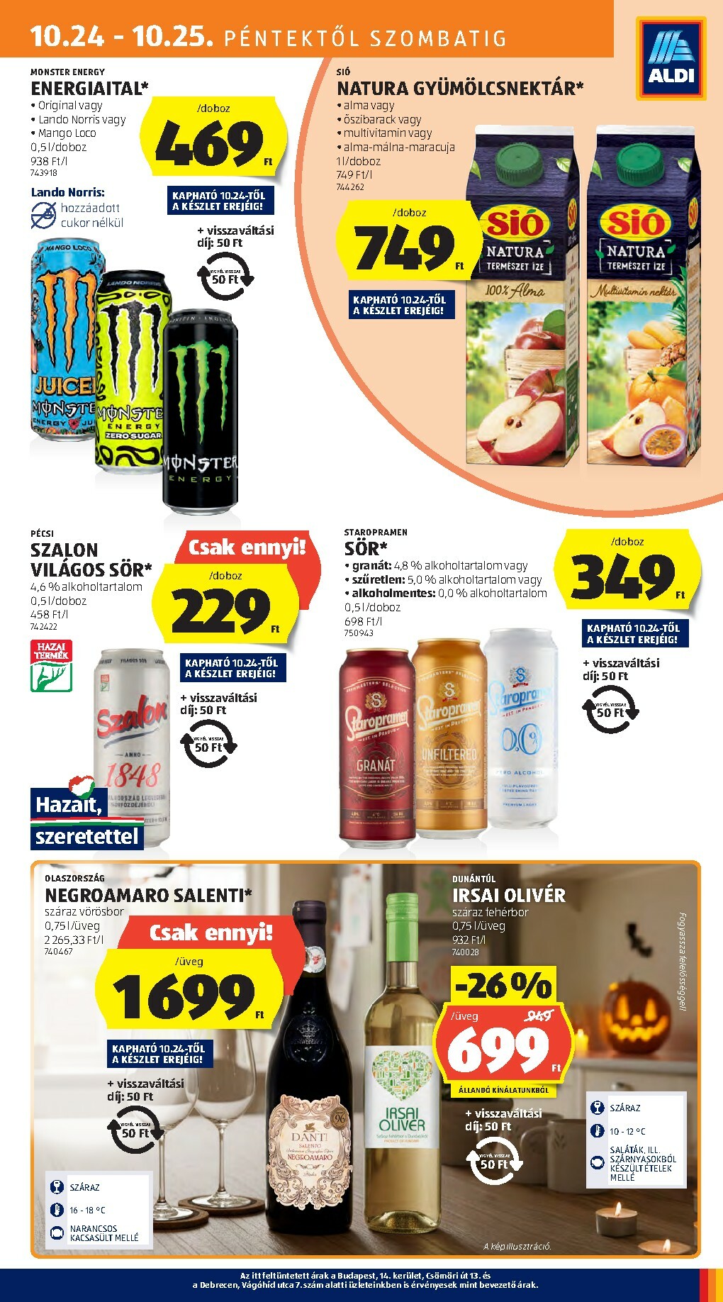 aldi - Aldi akciós újság, érvényes 10.24. - 10.29. - page: 19 aldi - Aldi akciós újság, érvényes 10.24. - 10.29. - page: 19