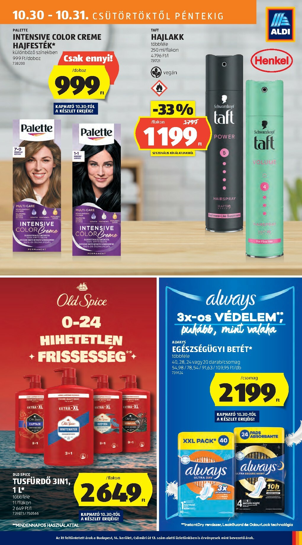 aldi - Aldi akciós újság, érvényes 10.30. - 11.05. - page: 19 aldi - Aldi akciós újság, érvényes 10.30. - 11.05. - page: 19