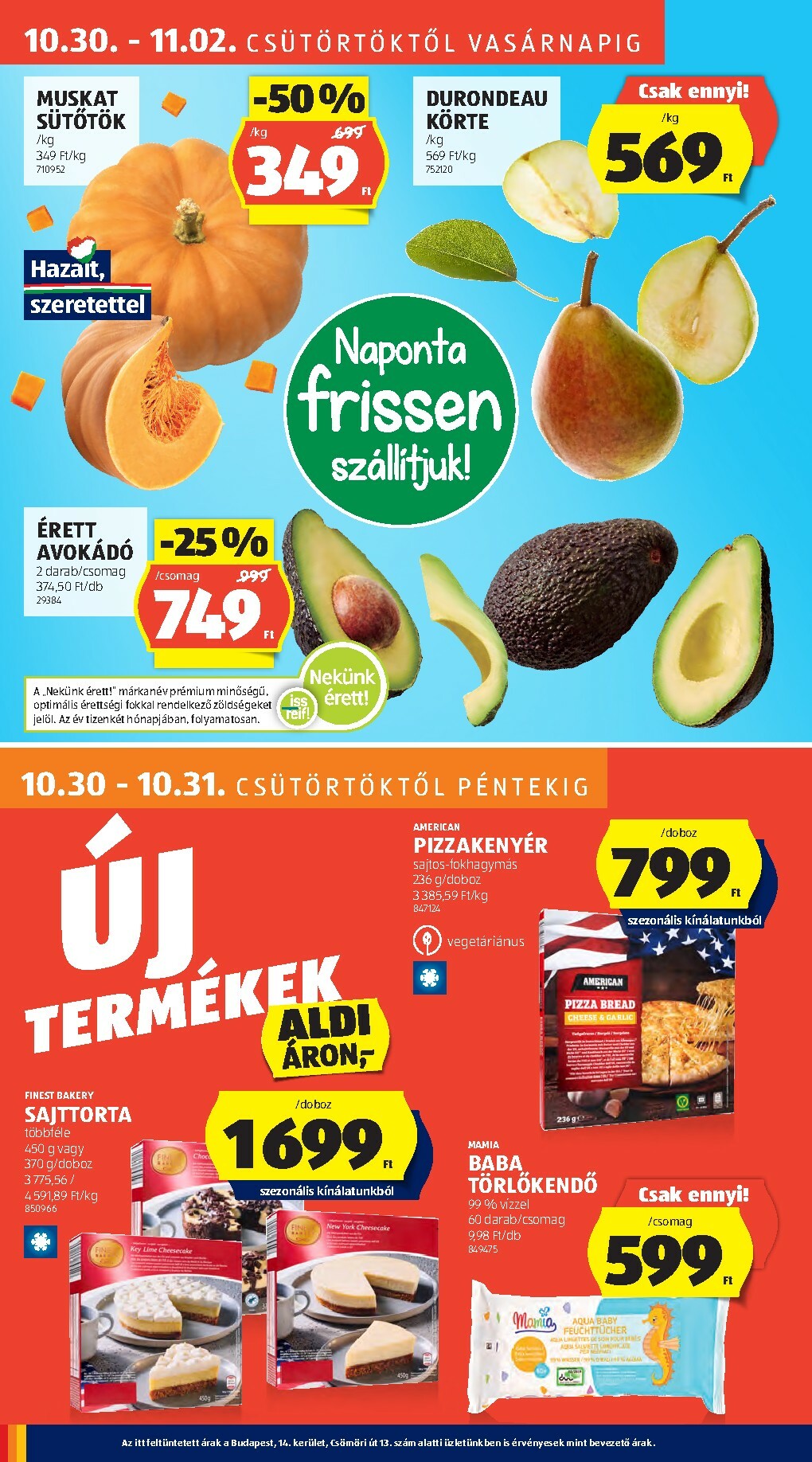 aldi - Aldi akciós újság, érvényes 10.30. - 11.05. - page: 8 aldi - Aldi akciós újság, érvényes 10.30. - 11.05. - page: 8