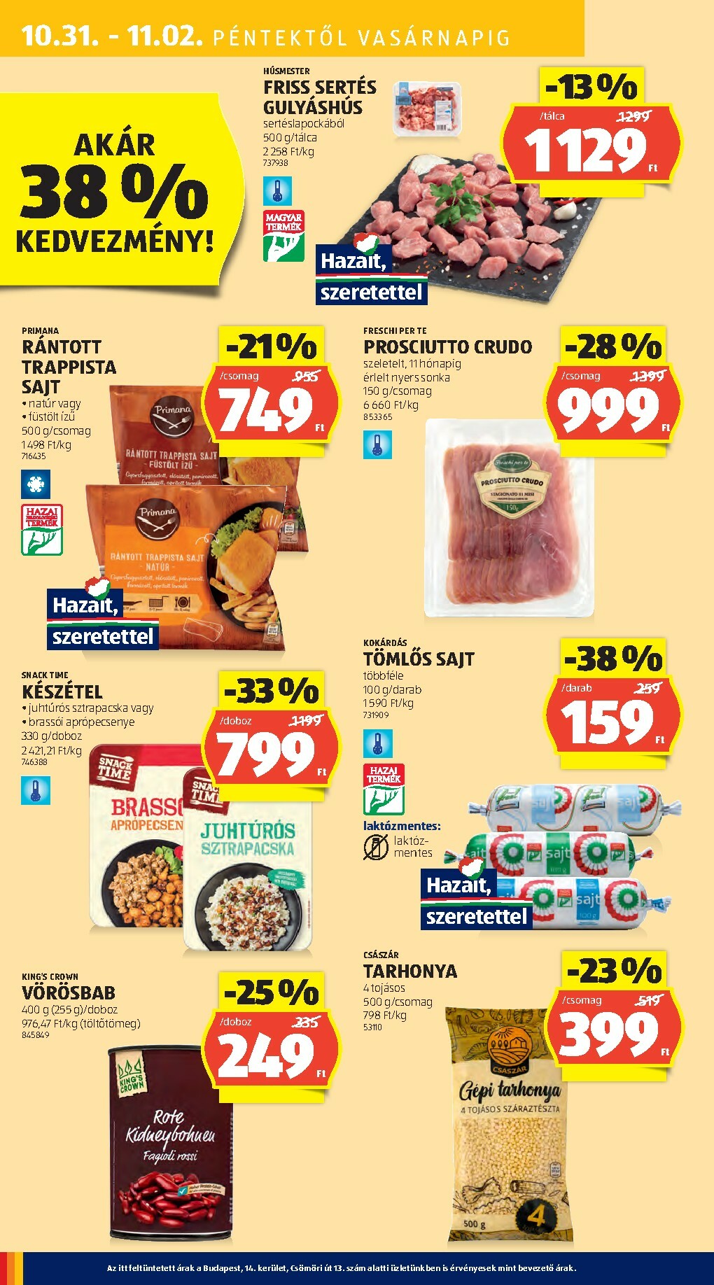 aldi - Aldi akciós újság, érvényes 10.30. - 11.05. - page: 32 aldi - Aldi akciós újság, érvényes 10.30. - 11.05. - page: 32
