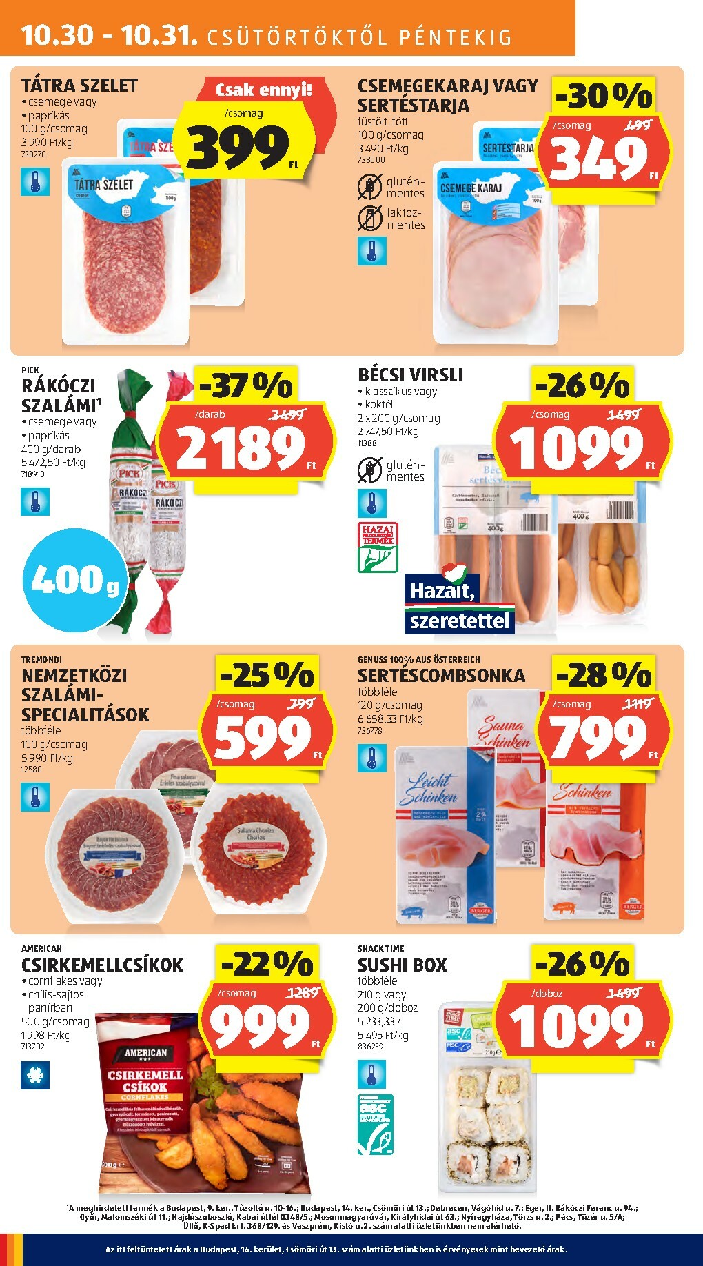 aldi - Aldi akciós újság, érvényes 10.30. - 11.05. - page: 10 aldi - Aldi akciós újság, érvényes 10.30. - 11.05. - page: 10