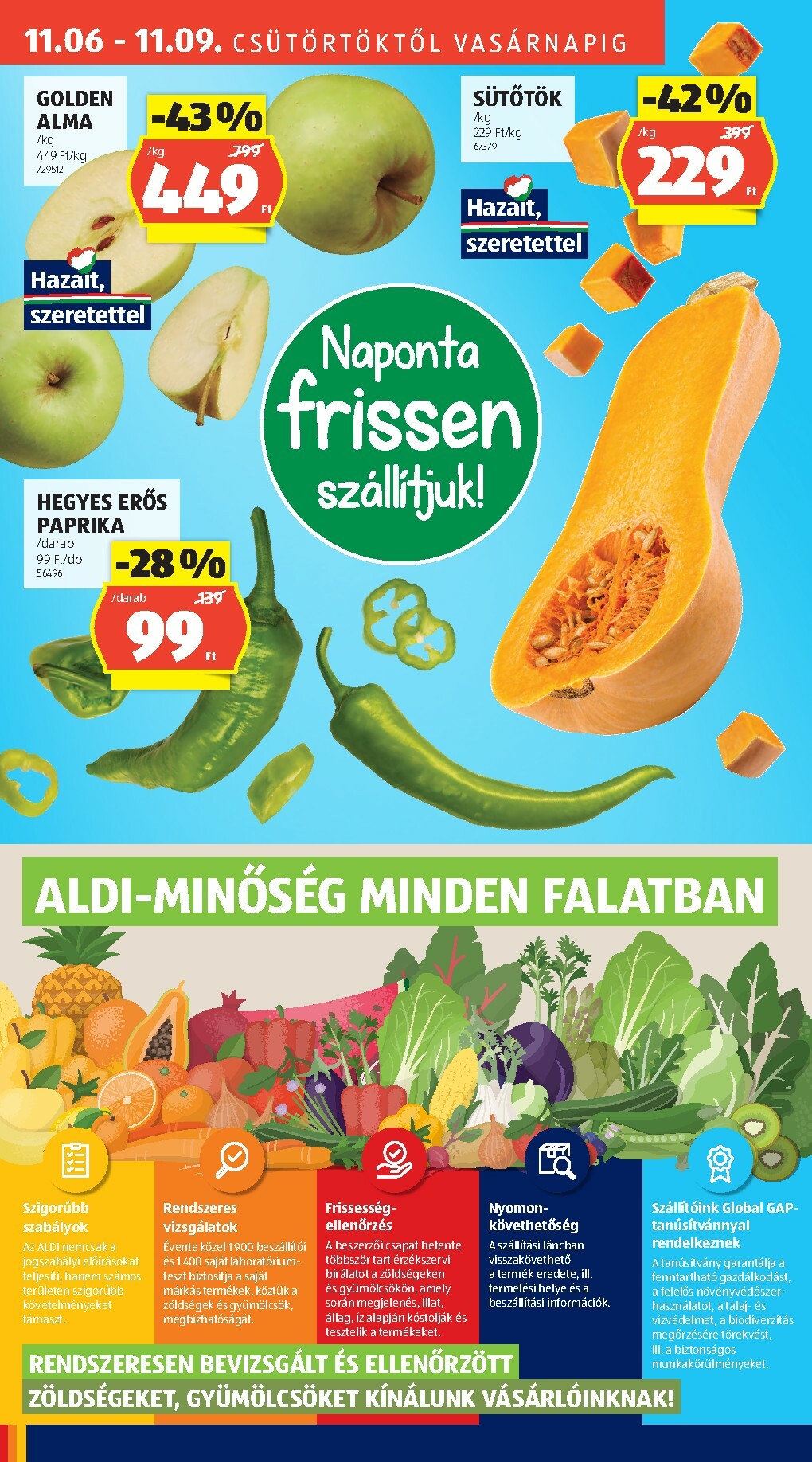 aldi - Aldi akciós újság, érvényes 11.06. - 11.12. - page: 6