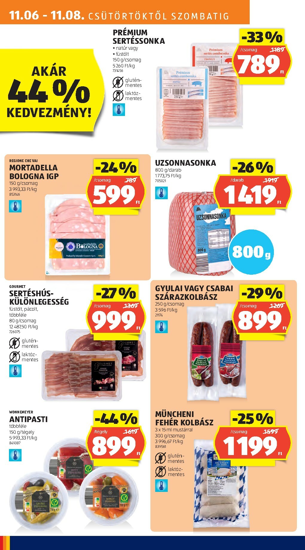 aldi - Aldi akciós újság, érvényes 11.06. - 11.12. - page: 8