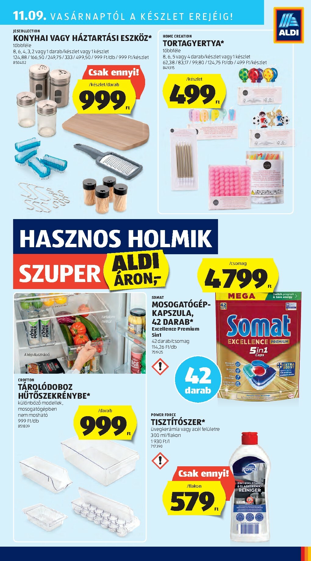 aldi - Aldi akciós újság, érvényes 11.06. - 11.12. - page: 45