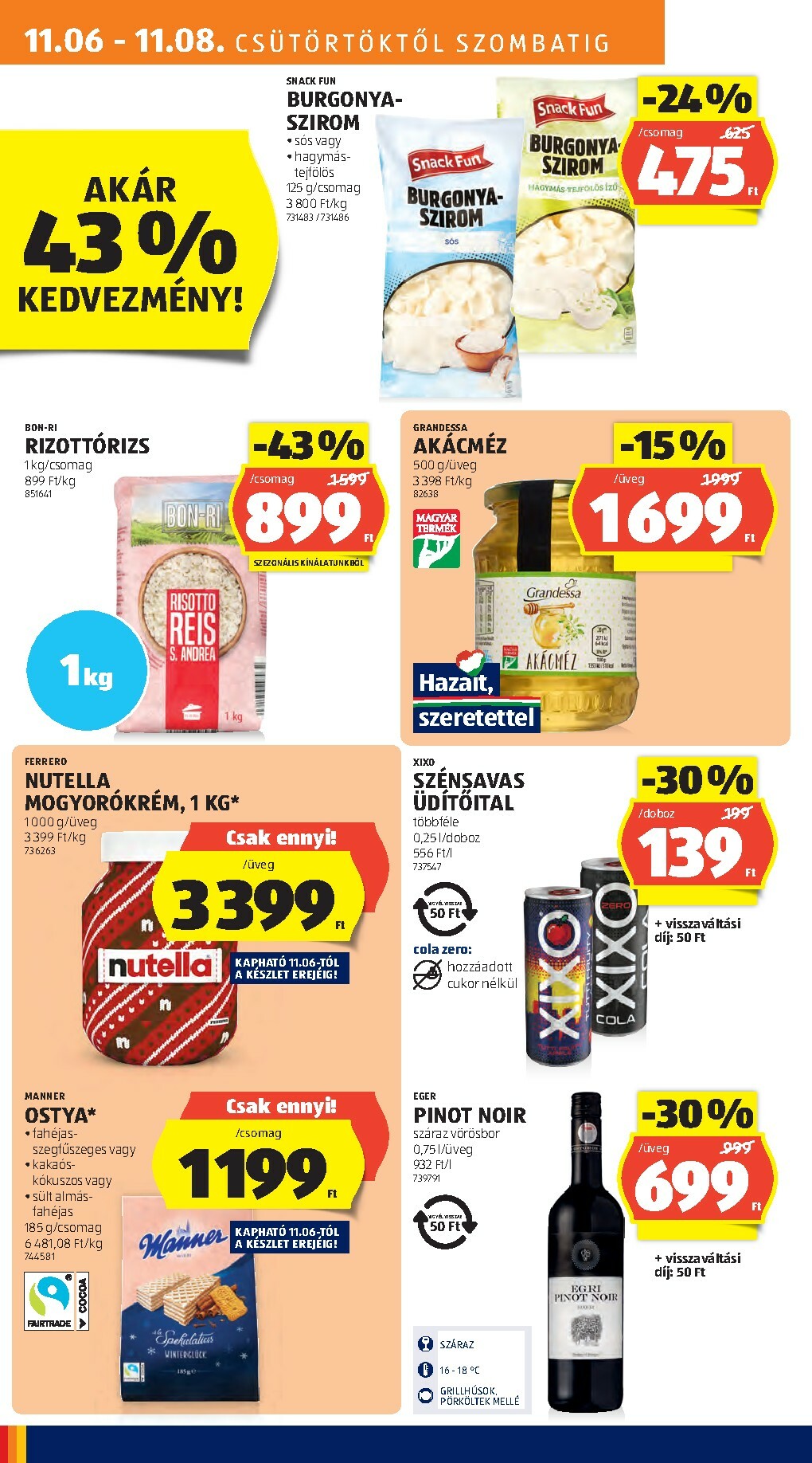 aldi - Aldi akciós újság, érvényes 11.06. - 11.12. - page: 10