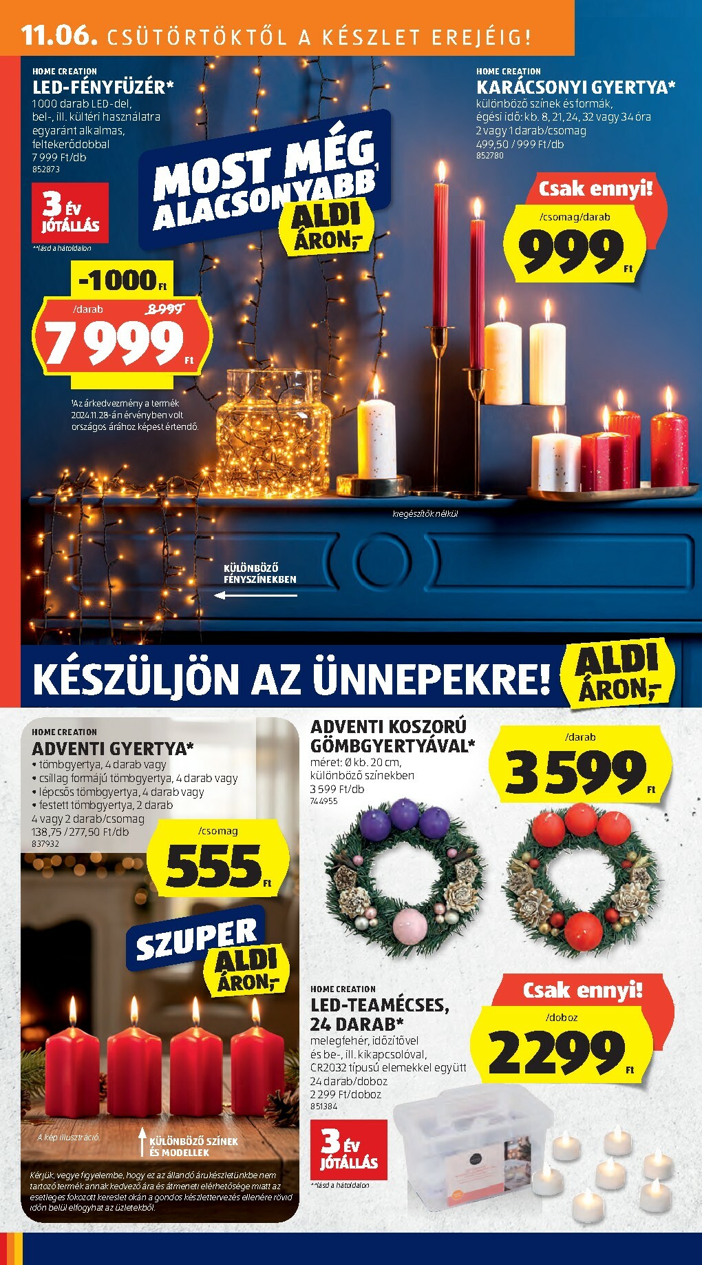 aldi - Aldi - Középső sor termékei akciós újság, érvényes 11.06. - 11.12. - page: 2