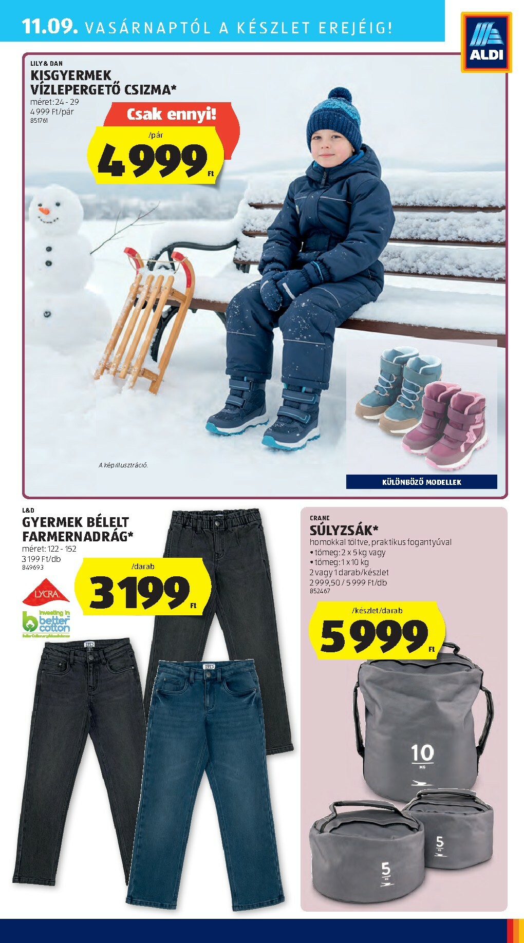 aldi - Aldi - Középső sor termékei akciós újság, érvényes 11.06. - 11.12. - page: 13