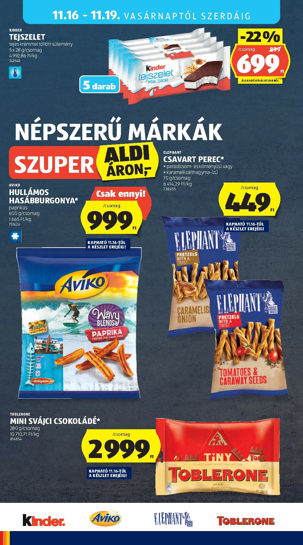 aldi - Aldi akciós újság, érvényes 11.13. - 11.19. - page: 50