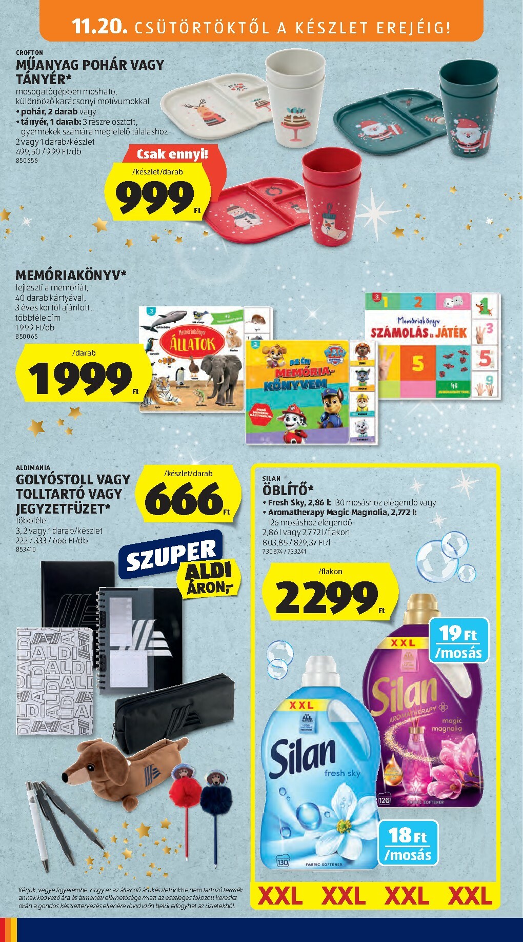 aldi - Aldi - Középső sor termékei akciós újság, érvényes 11.20. - 11.26. - page: 10