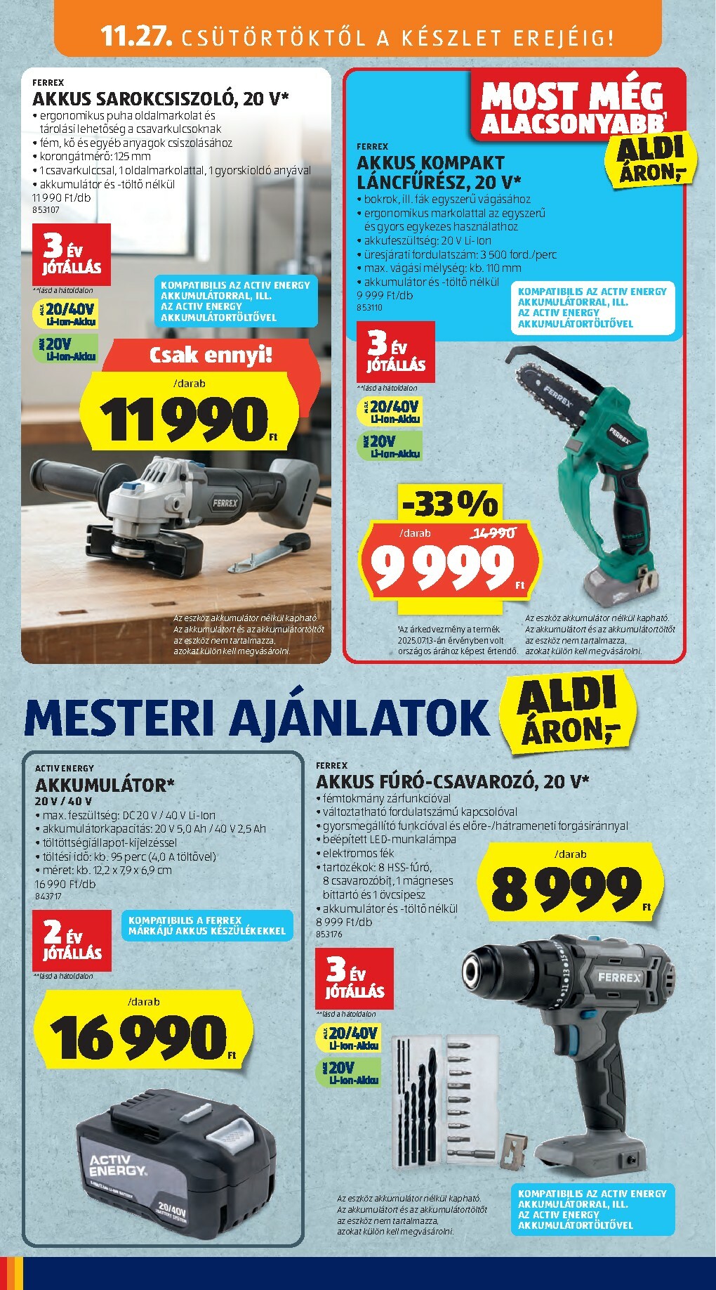aldi - Aldi - Középső sor termékei akciós újság, érvényes 11.27. - 12.03. - page: 14