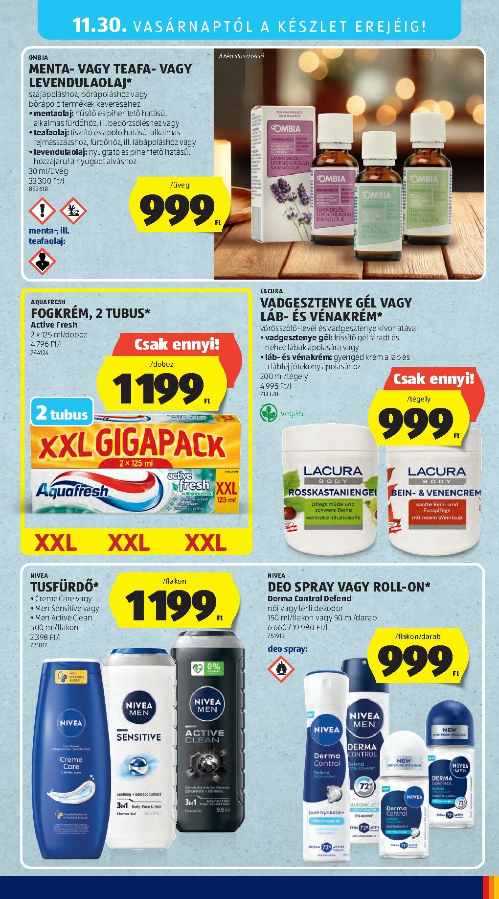 aldi - Aldi - Középső sor termékei akciós újság, érvényes 11.27. - 12.03. - page: 25