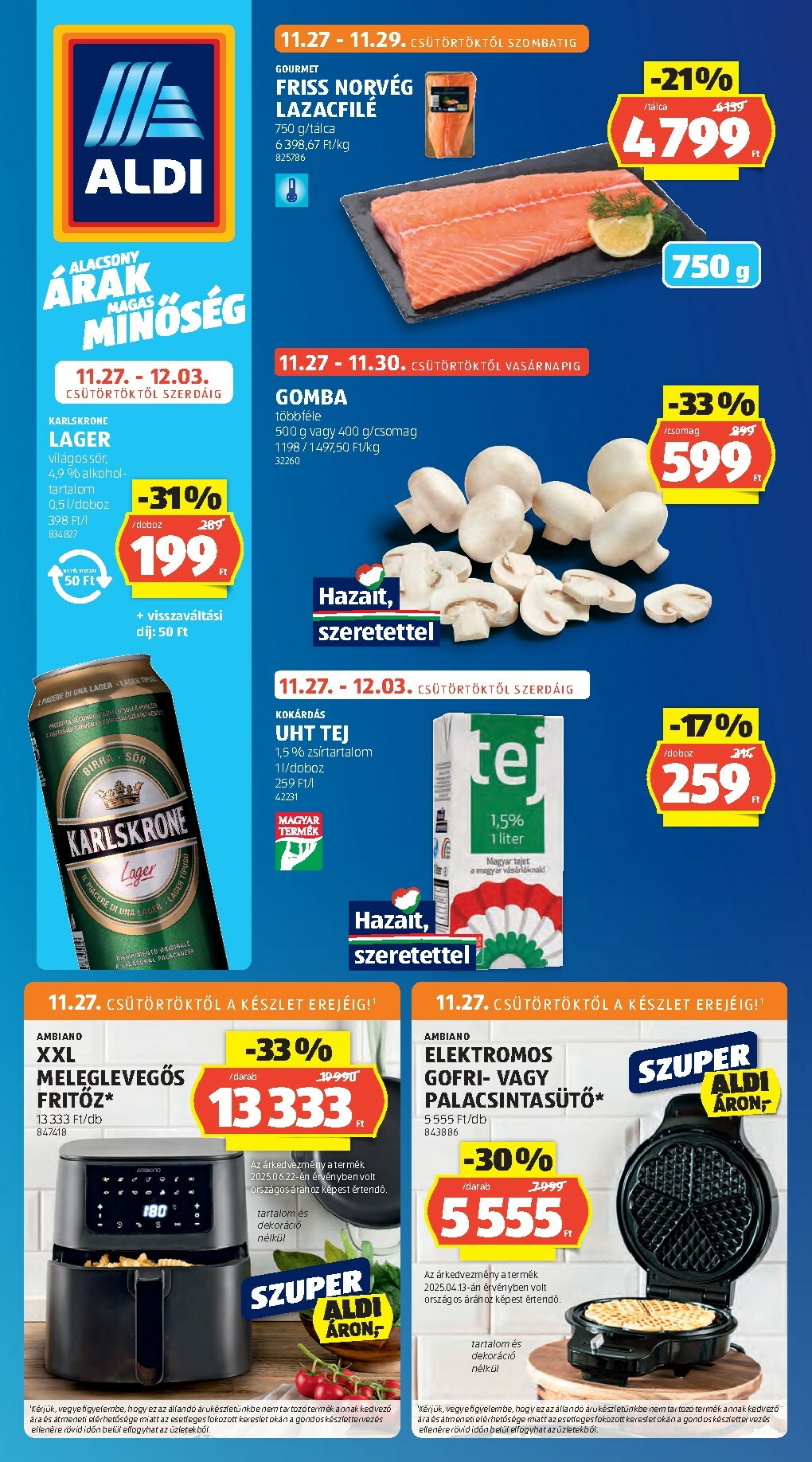aldi - Aldi akciós újság, érvényes 11.27. - 12.03.