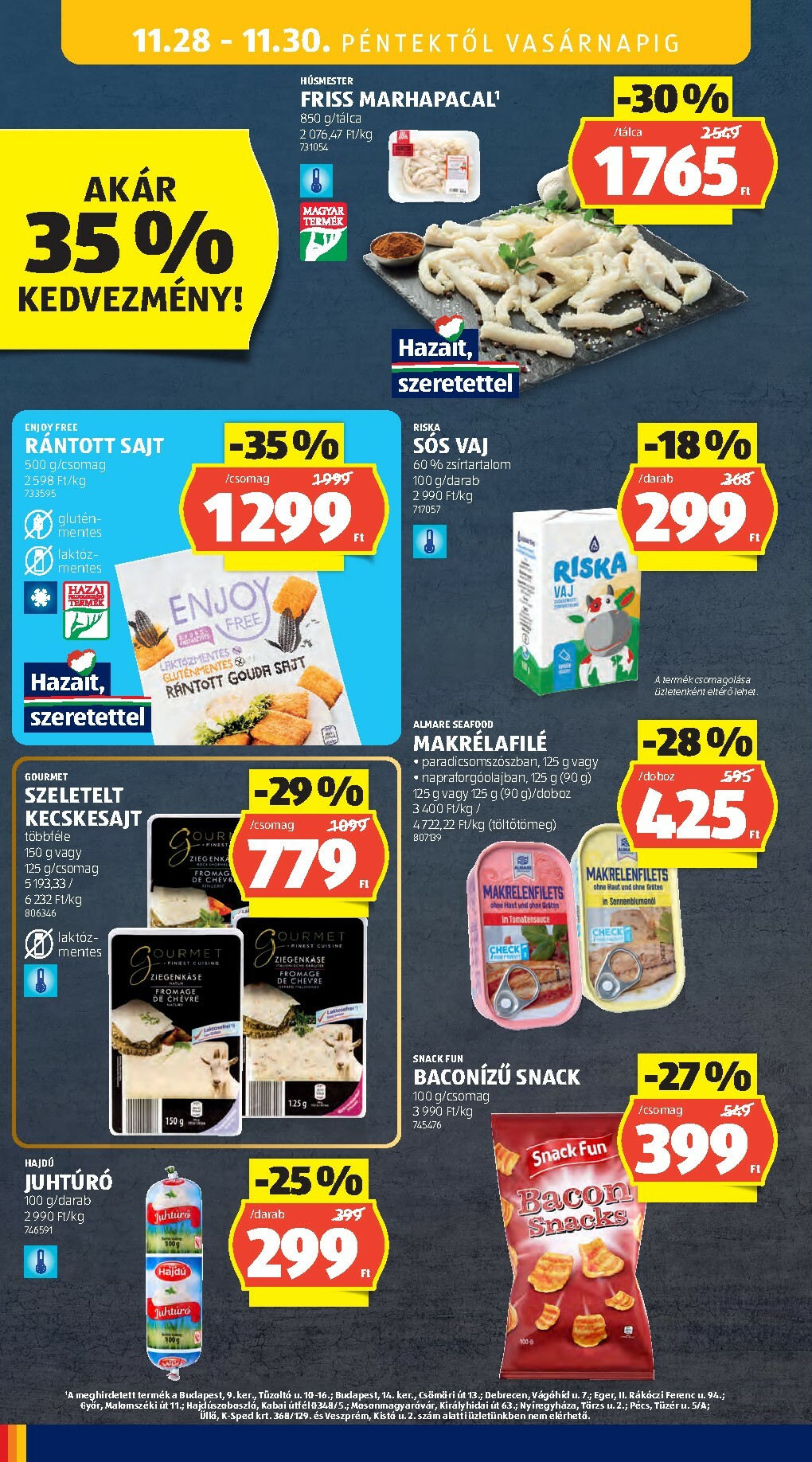 aldi - Aldi akciós újság, érvényes 11.27. - 12.03. - page: 36